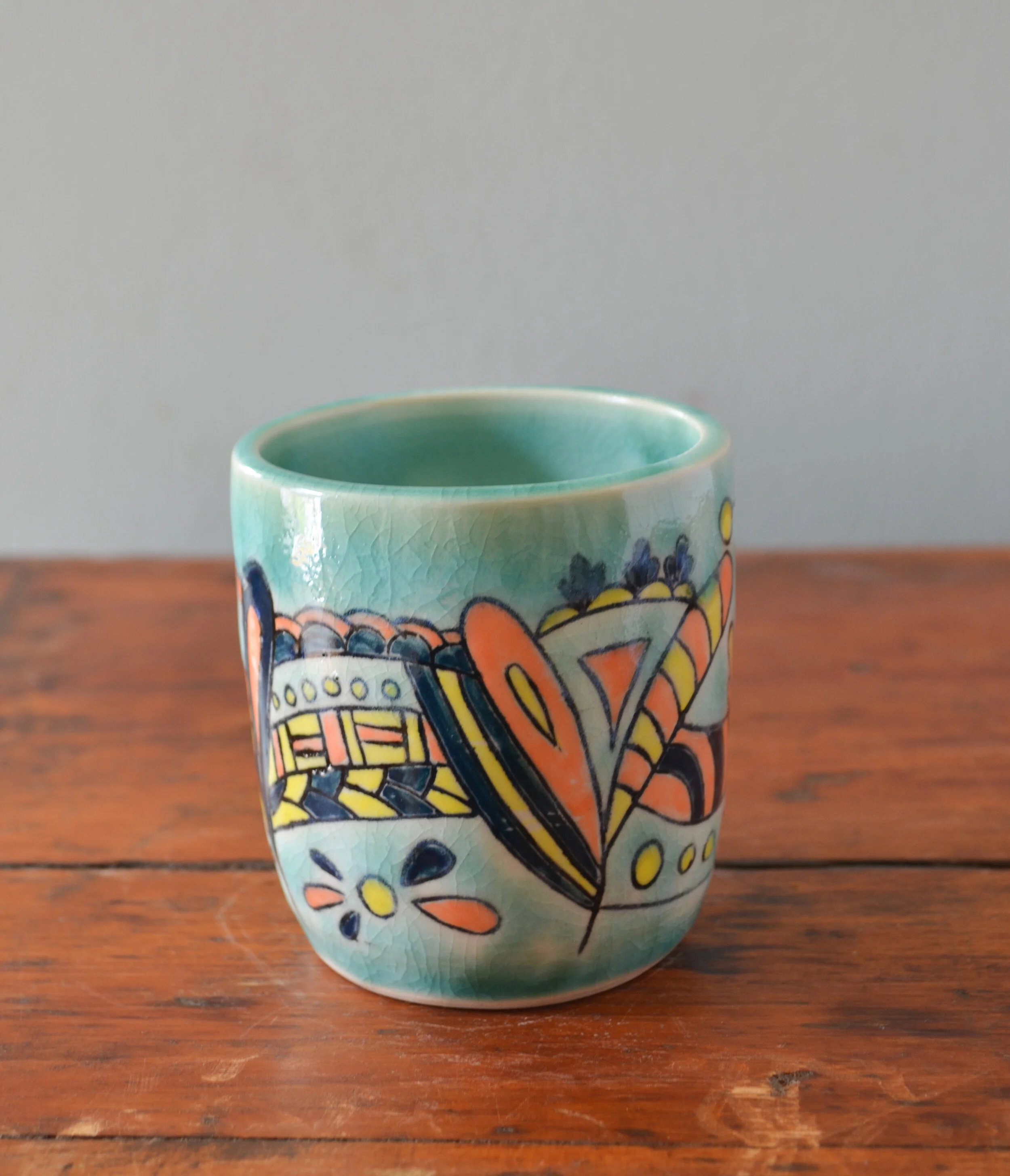 8 Ounce Abstract Tumbler