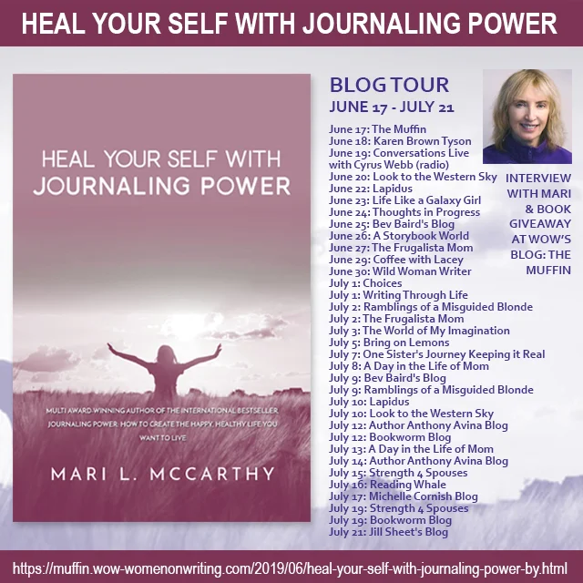 Learn more about Mari McCarthy and her journaling journey by following her blog tour!