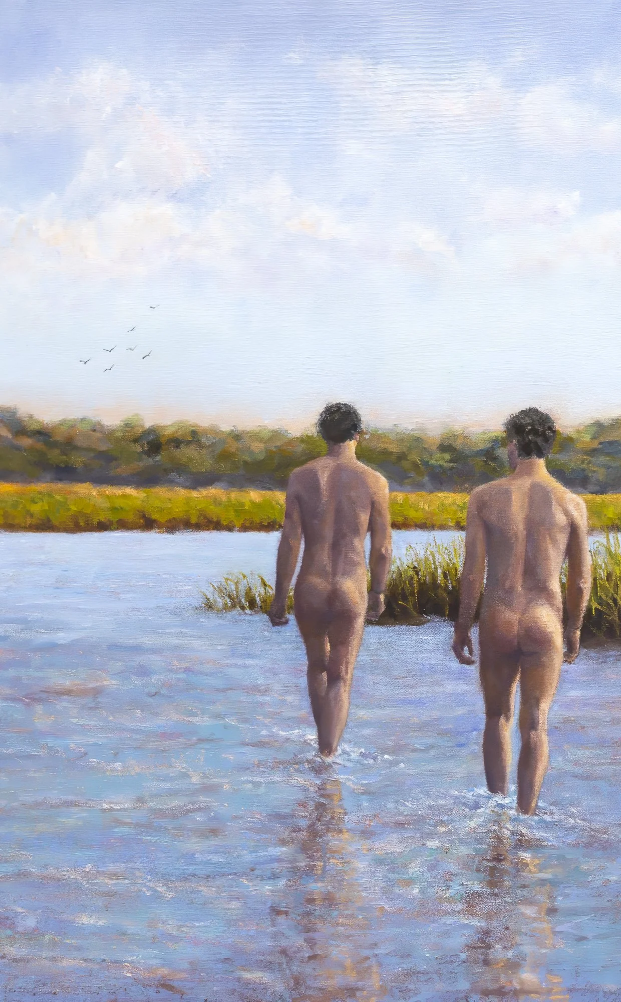 Original Oil Painting by Eric Price Artist Painter New York Greg Salvatori Gallery Provincetown