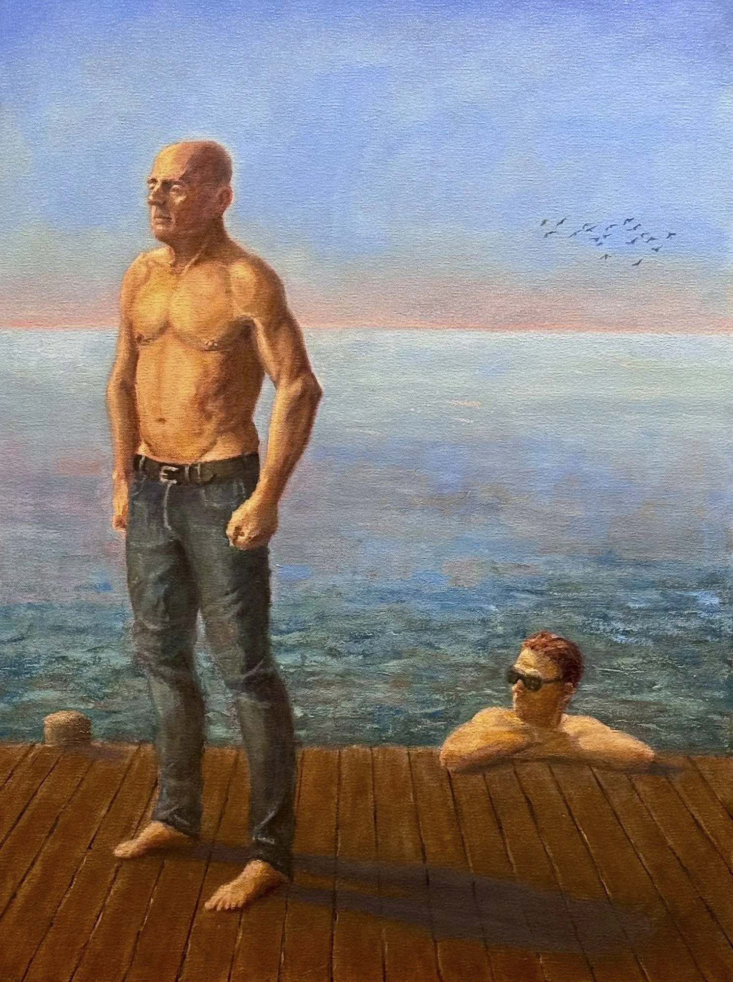 Above Water - 18" x 24" oil on canvas
