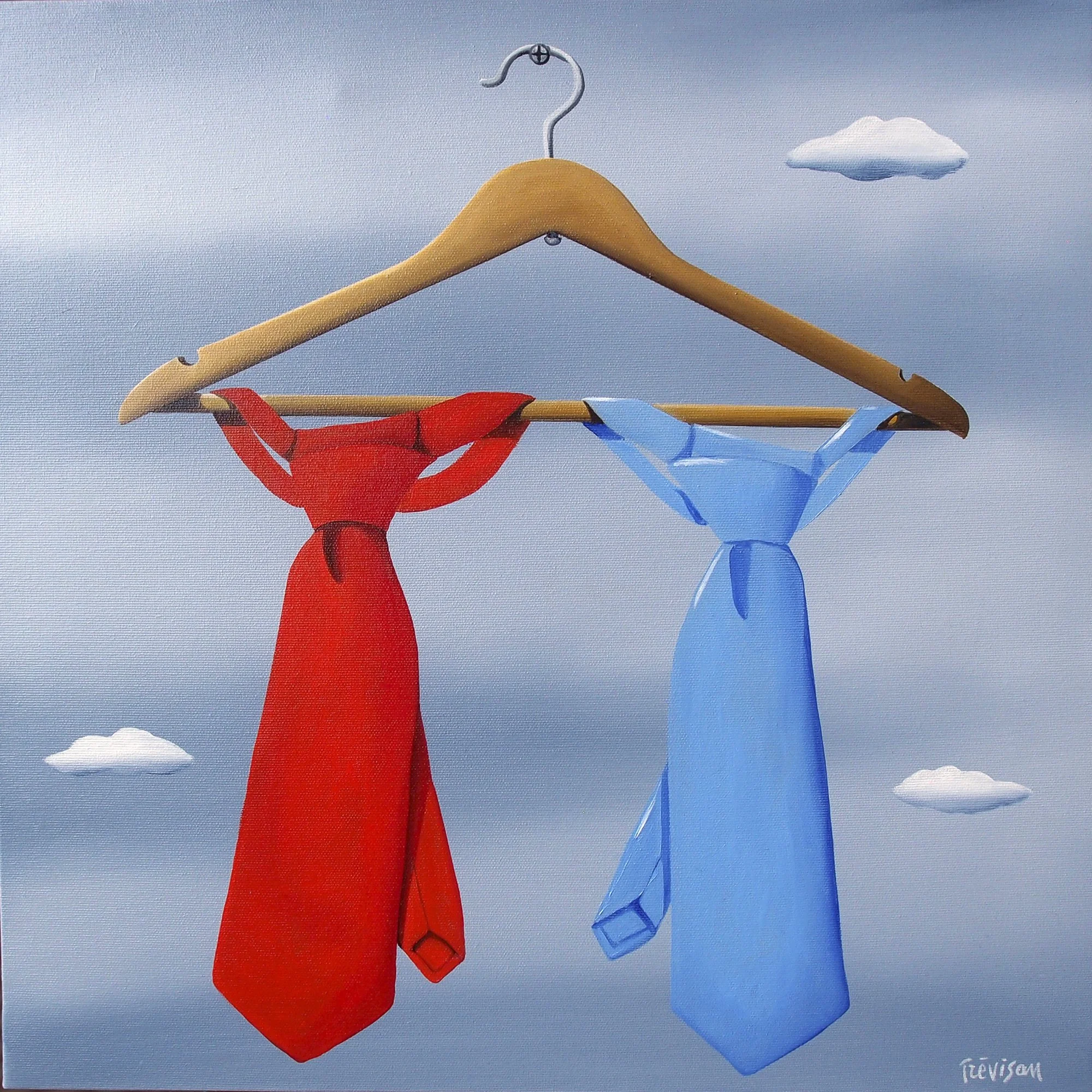 The Pair - 20” x 20” oil on canvas