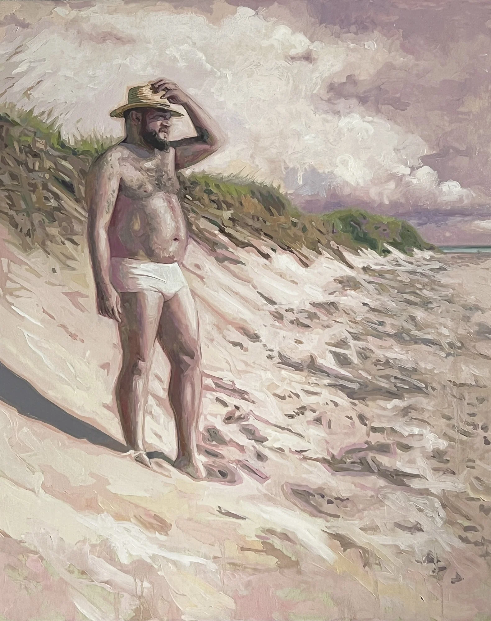 Herring Cove Love Story No. 17 - Acrylic and oil on panel 16” x 20”