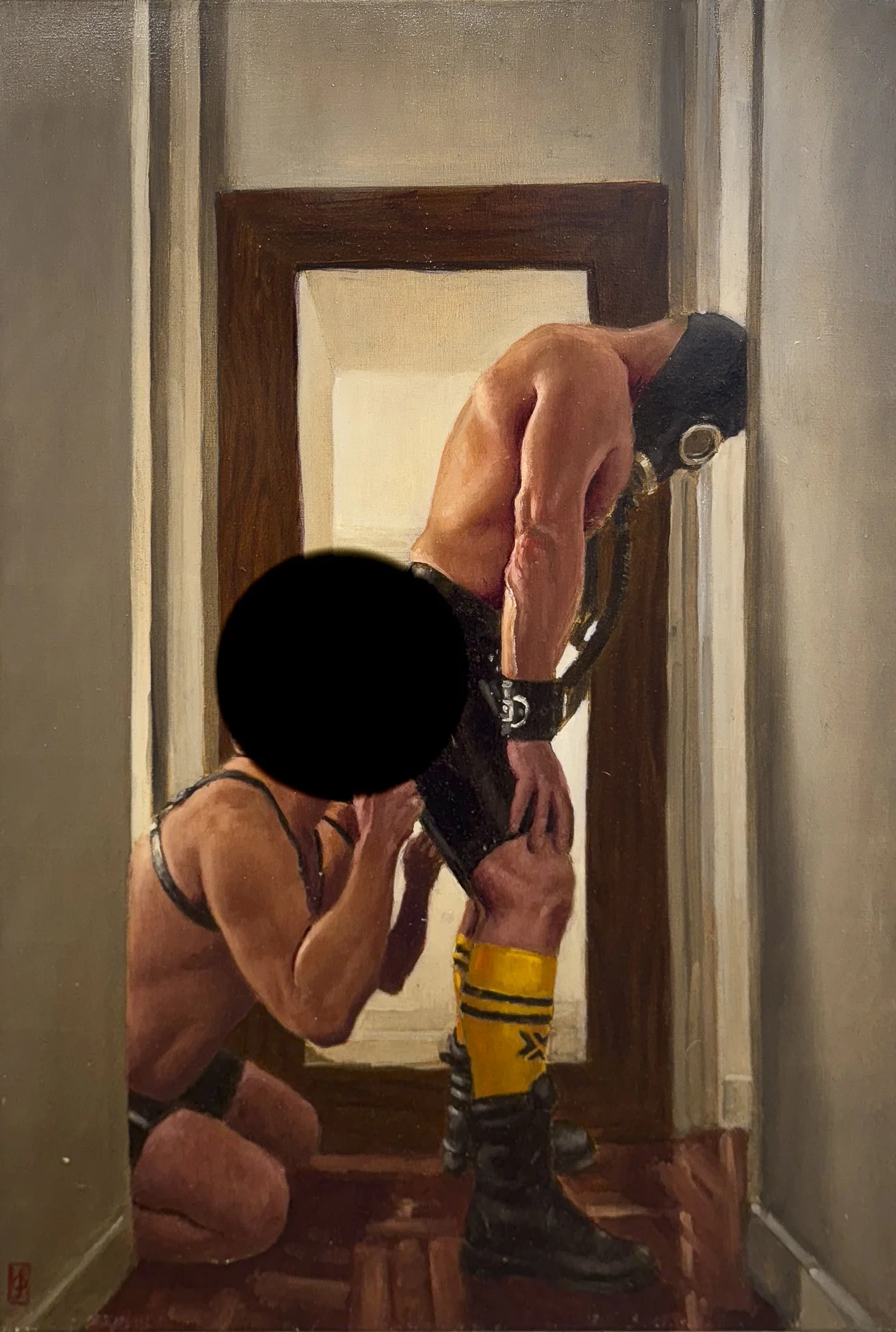 Corridor III - Oil on Canvas 30" x 32"