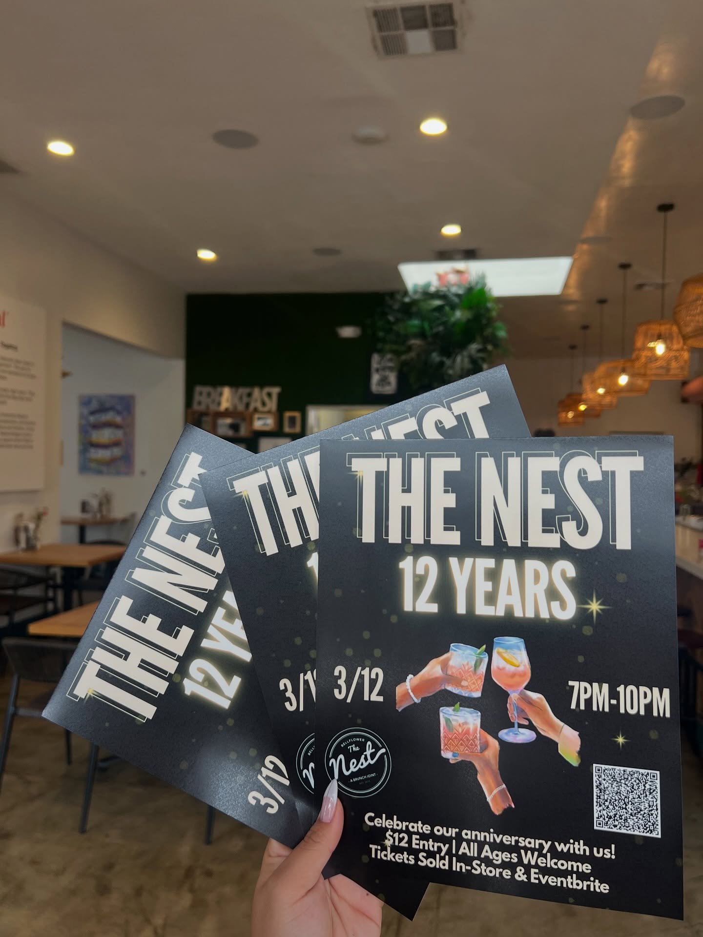 The countdown begins! 🥂 Only 2 nights left until The Nest's 12-year anniversary celebration this Thursday, 3/12! Take a walk down memory lane with us by checking out these photos. Tickets are still available via the link in our bio, at the restauran