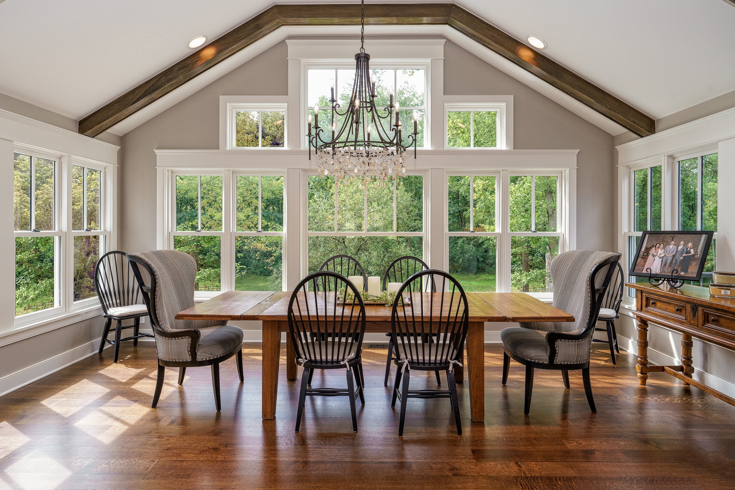 Sunroom turned Dining Room