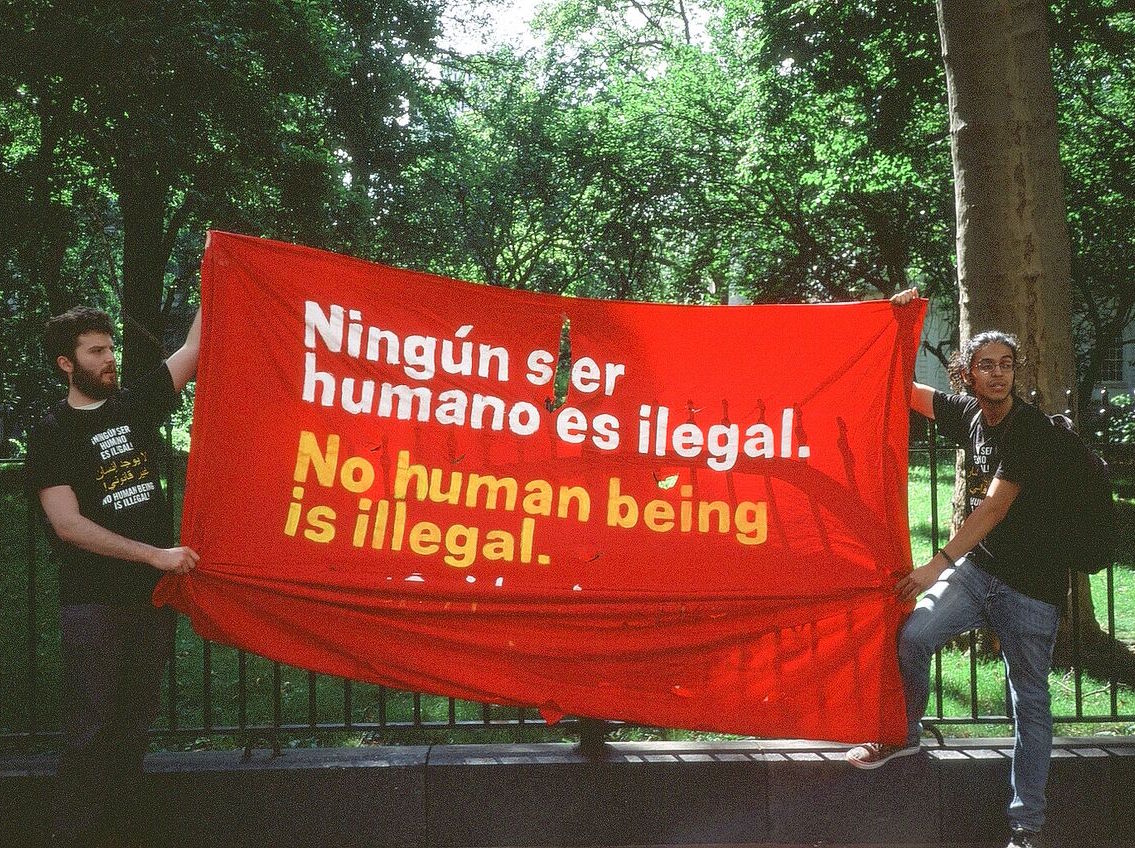 New Yorkers prepare to protest the White House’s DACA ruling. Photo courtesy of Eric Soucy.