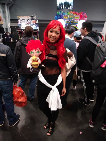 Tiffany Chan as Genderbend Gaara from Naruto.