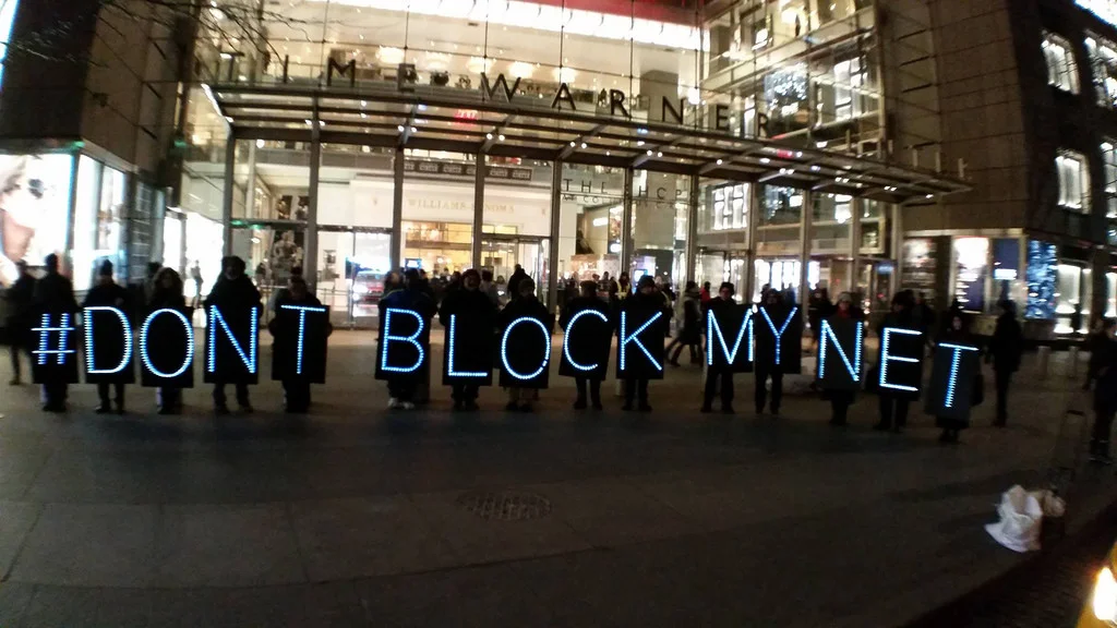 New Yorkers oppose the FCC’s ruling to eradicate net neutrality. Photo courtesy of Flickr.