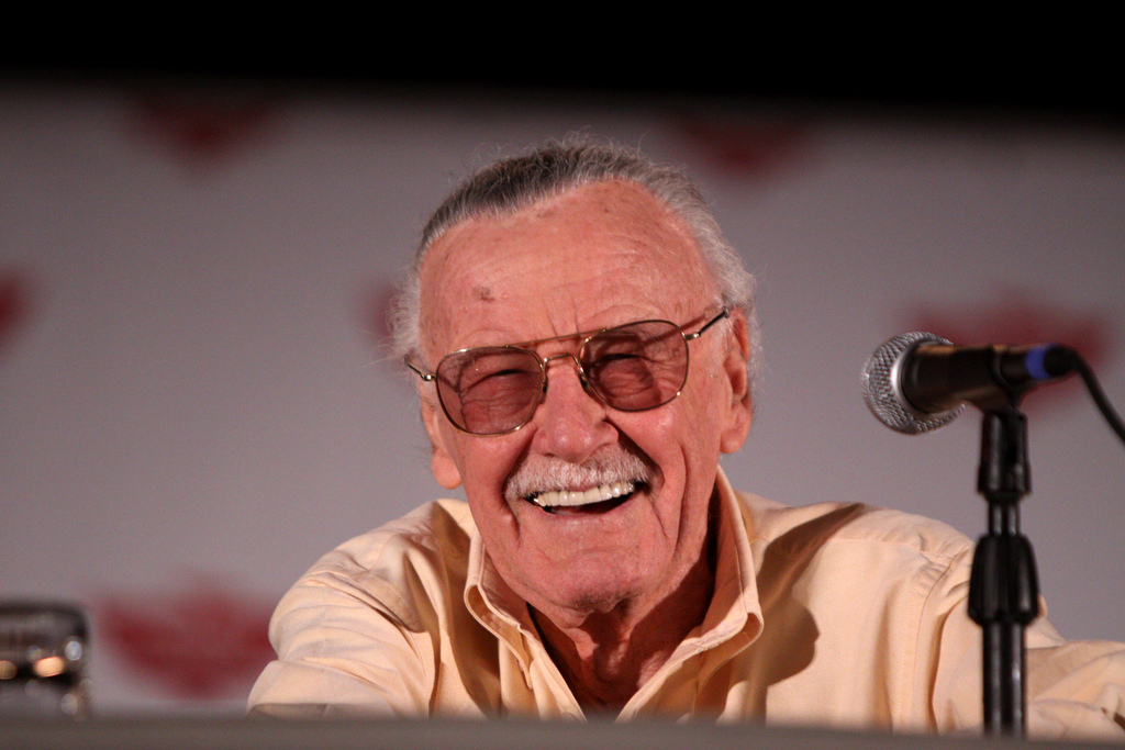 Stan Lee at Phoenix Comicon, pictured in 2011. Photo courtesy of Flickr.