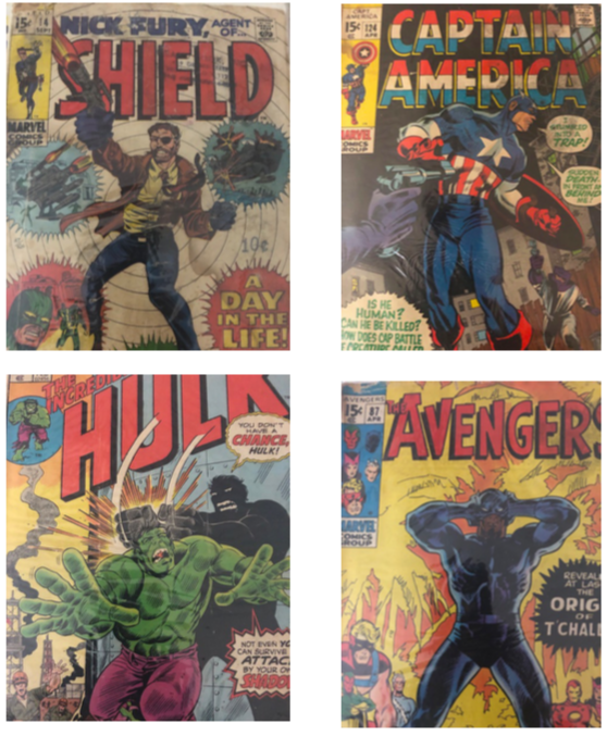Comic books produced by Stan Lee (Photo Credit: Lysa Vanible).