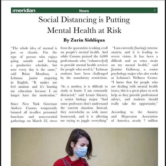 &ldquo;The whole idea of normal is just so chaotic. I&rsquo;m the type of person who enjoys going outside and having a productive schedule, but now every day is the same,&rdquo; for more information go to the link in bio!!!! 🧼🚿🦠⚠️#socialdistancing