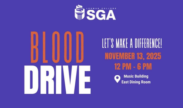 Lehman Students Donate Blood to Save Lives