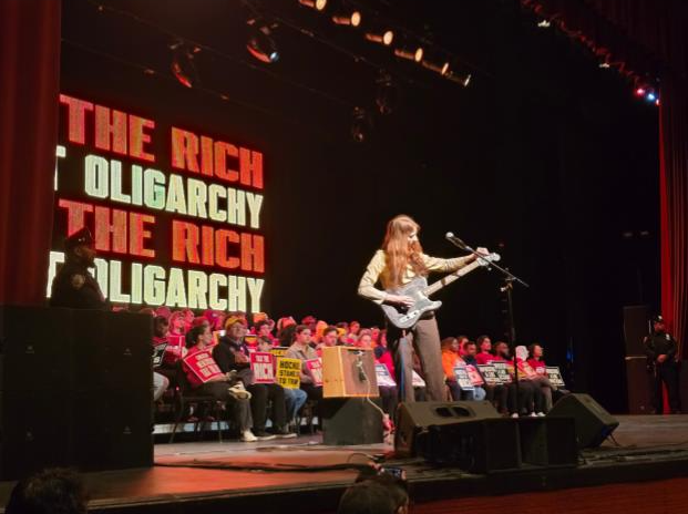 Over 2,000 Attend Lehman Tax the Rich Rally with Bernie Sanders