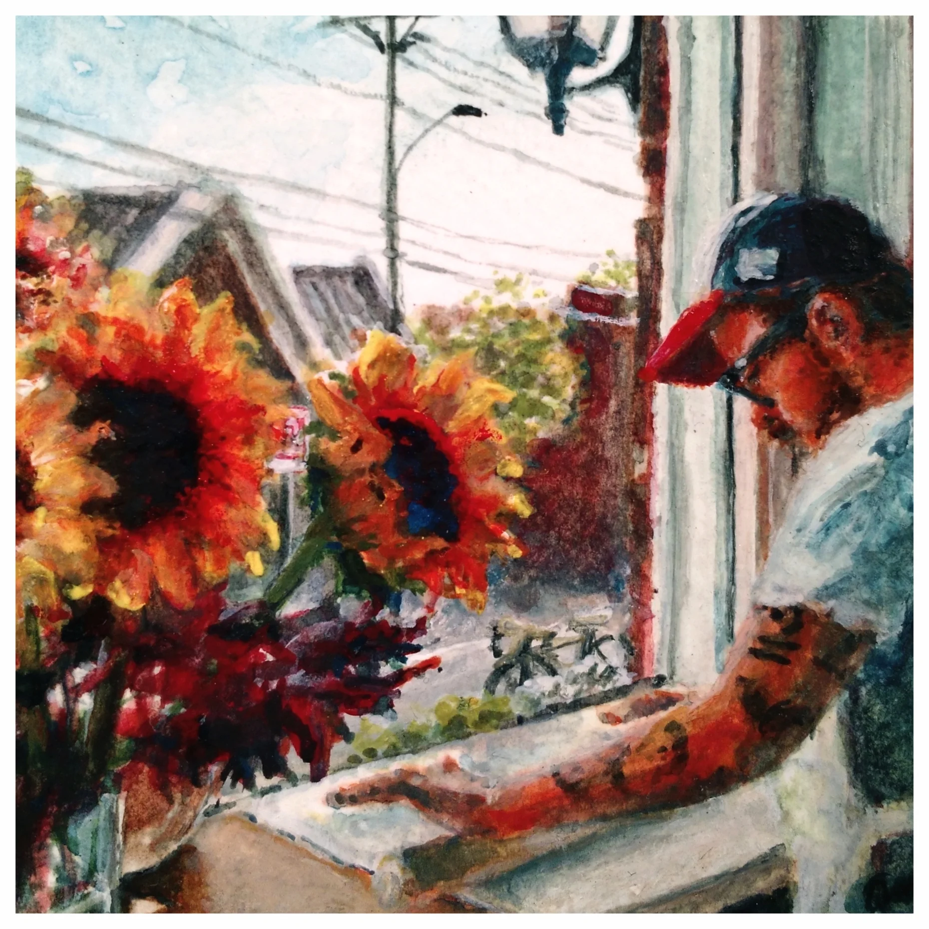 OCallaghanA - Makin Dough - Watercolor 2.5x2.5 - 121 .jpg