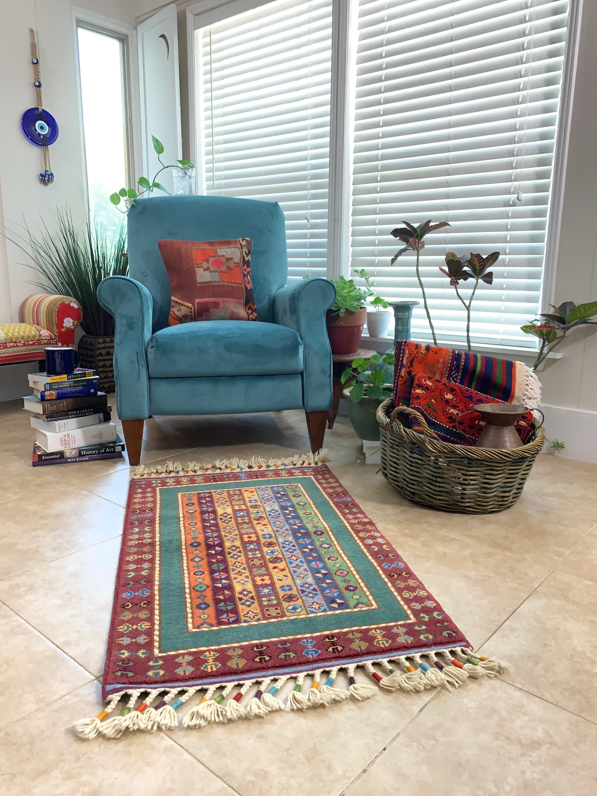 Sivas, Turkish Carpet, 3.2×2.1 Ft. — Minik Collection