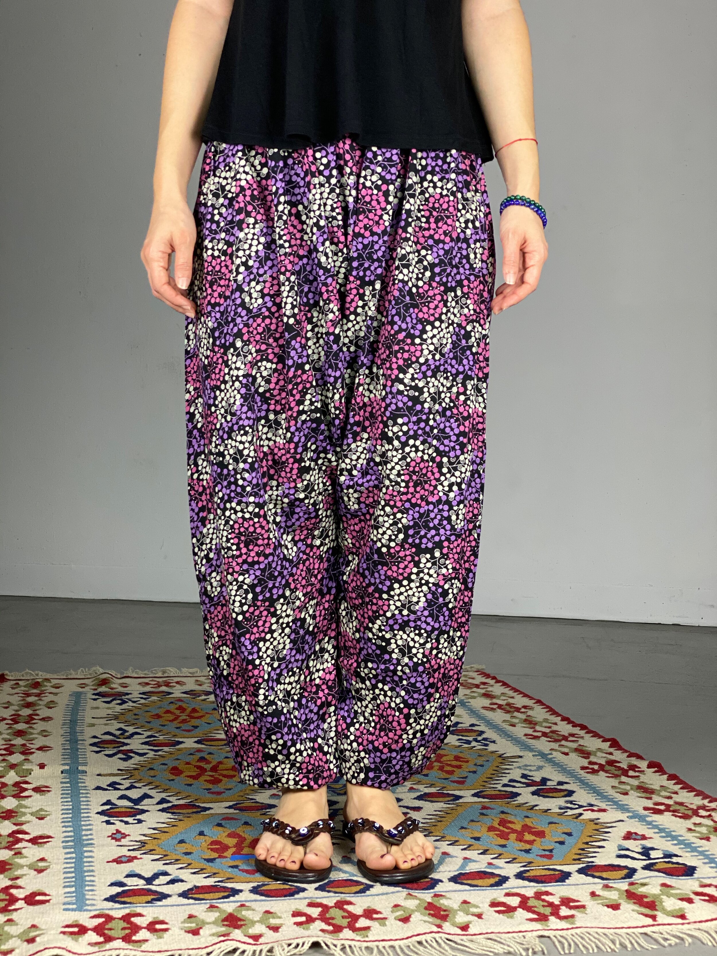 Mandala, Mid Crotch Harem Pants