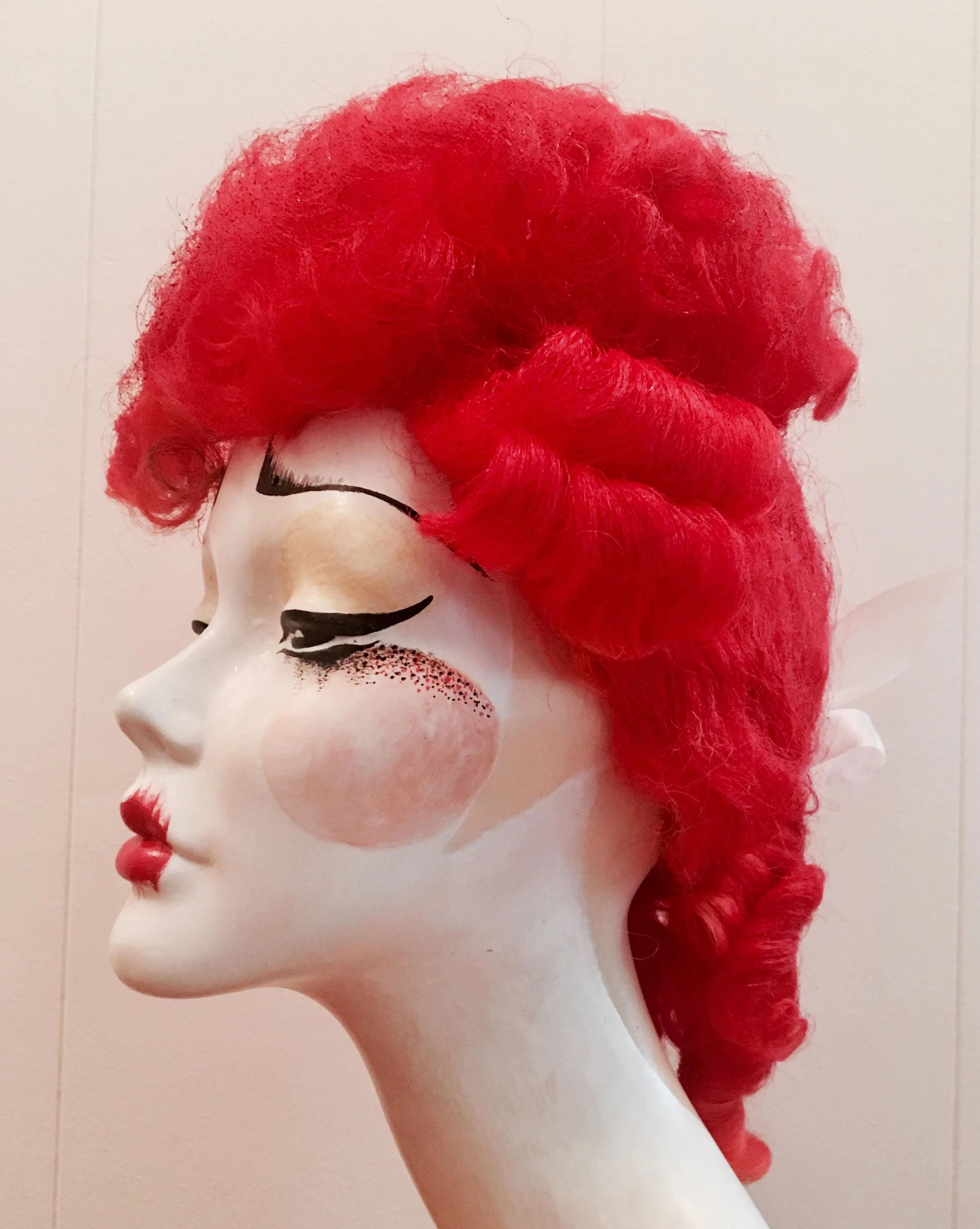 The Duke is on Fire Art Wig