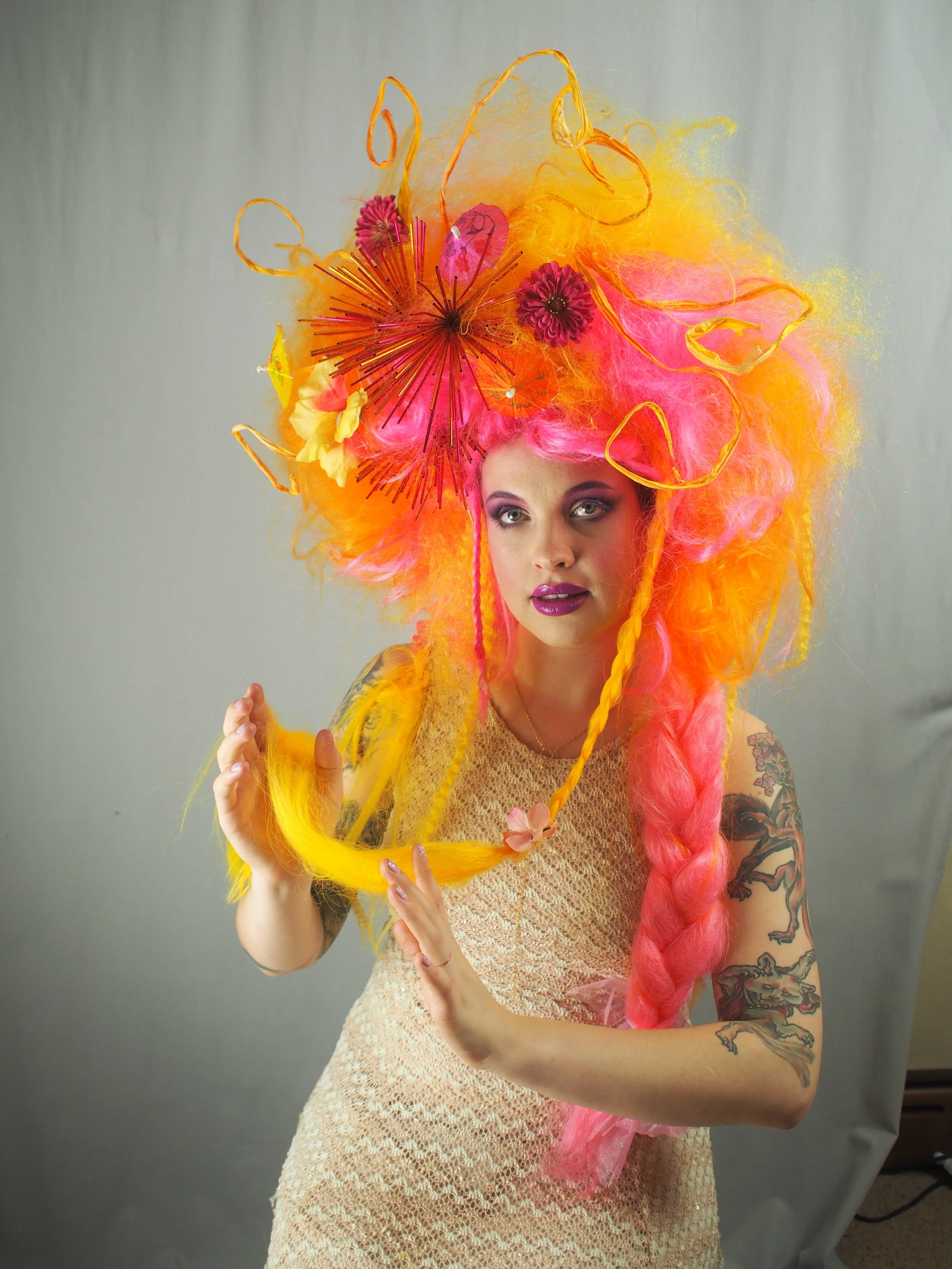 Starfruit Surfrider Art Wig