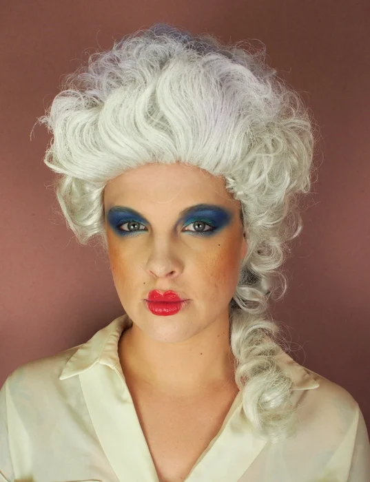 Powdered Duke Art Wig