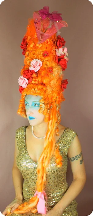 Tition Soleil dans le Ciel Art Wig