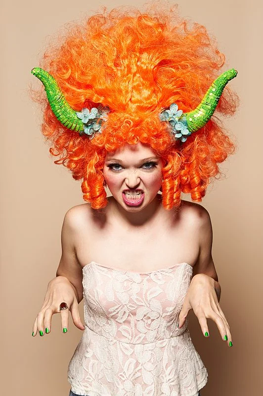 Dreaming Demon Art Wig