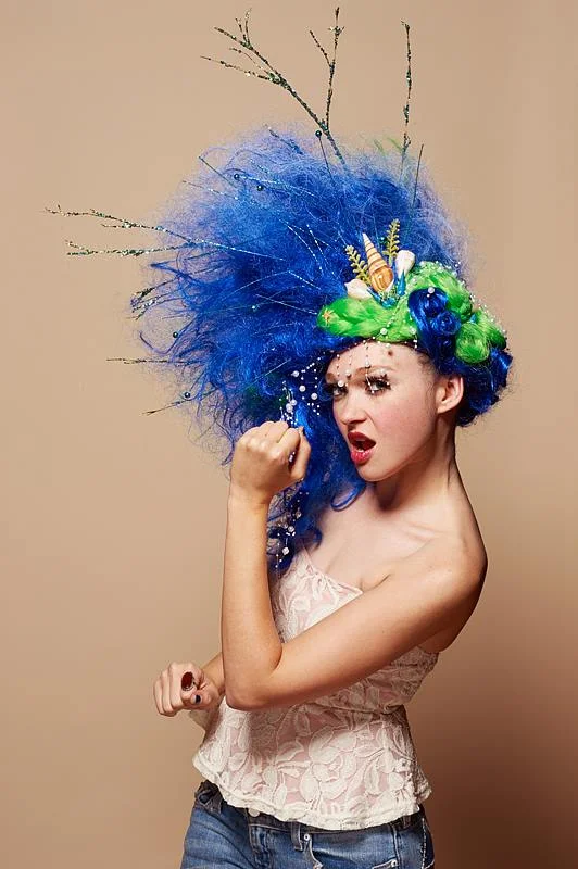 Ariel's Anarchy Art Wig