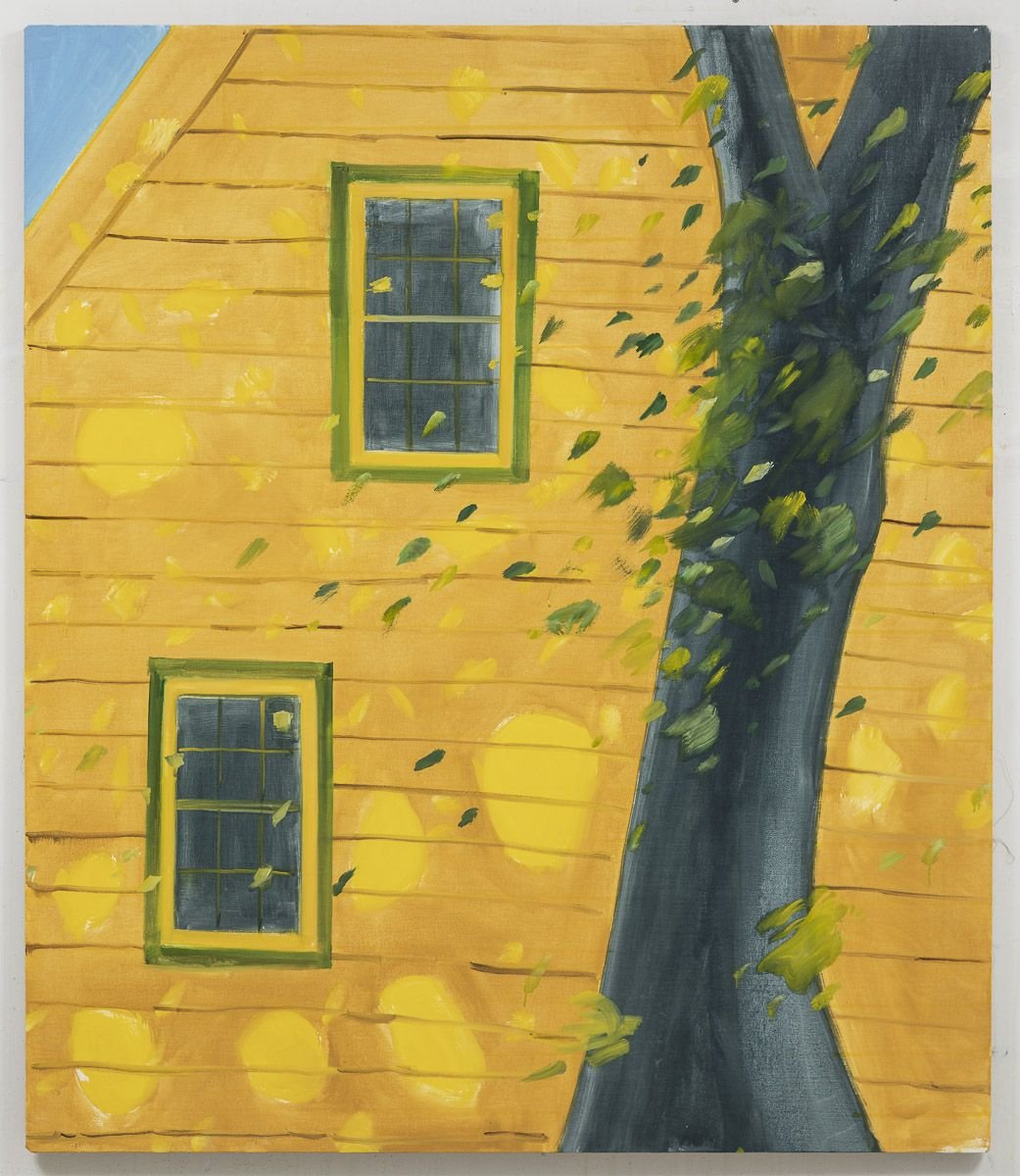  Alex Katz,  Yellow House , 2021 