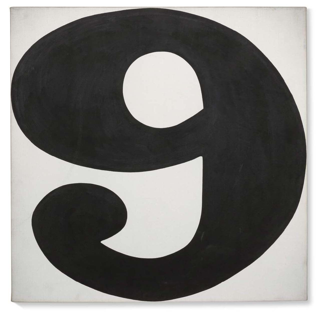  Robert Indiana,  Nine , 1965 