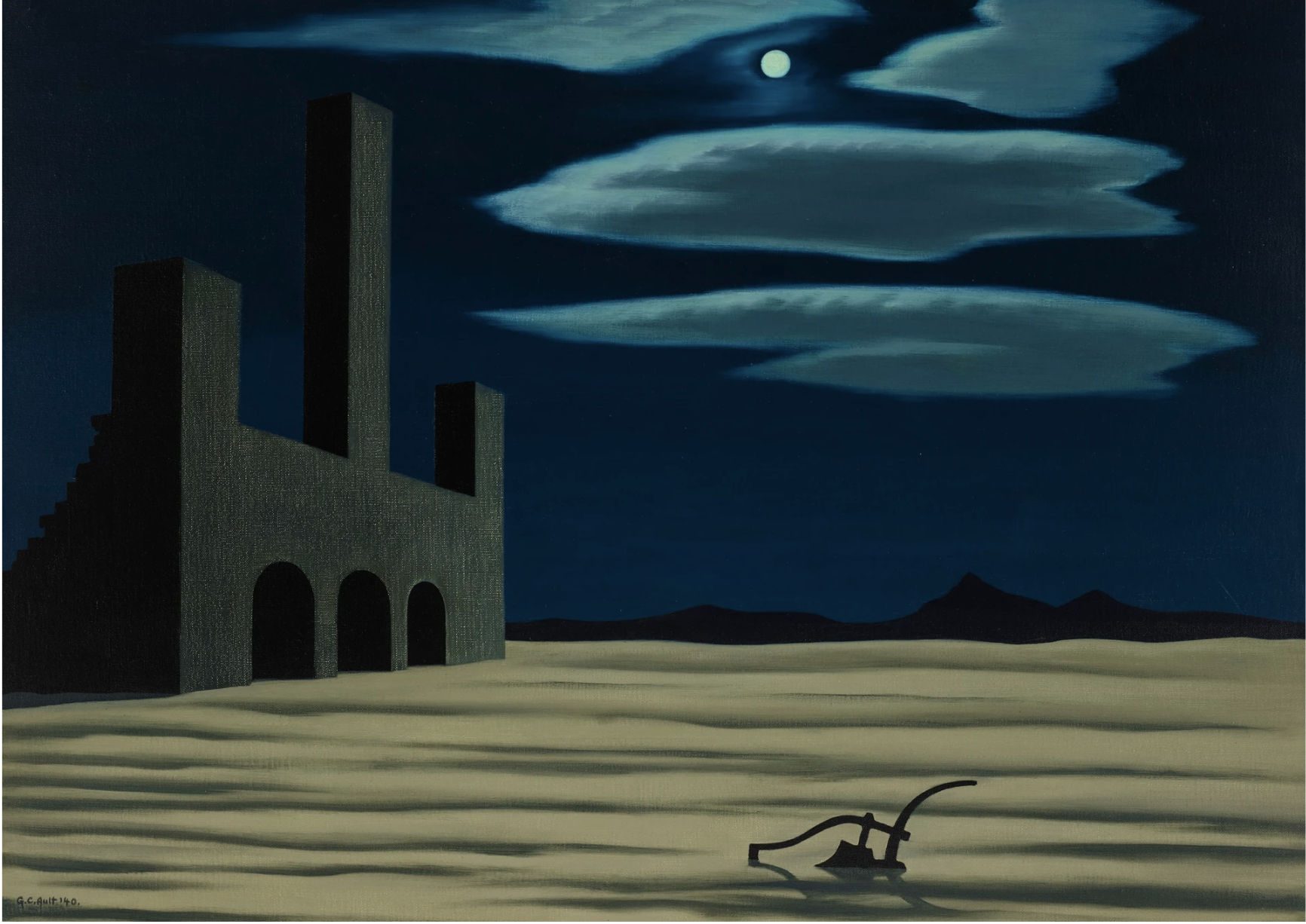  George Copeland Ault,  The Plough and the Moon , 1940 