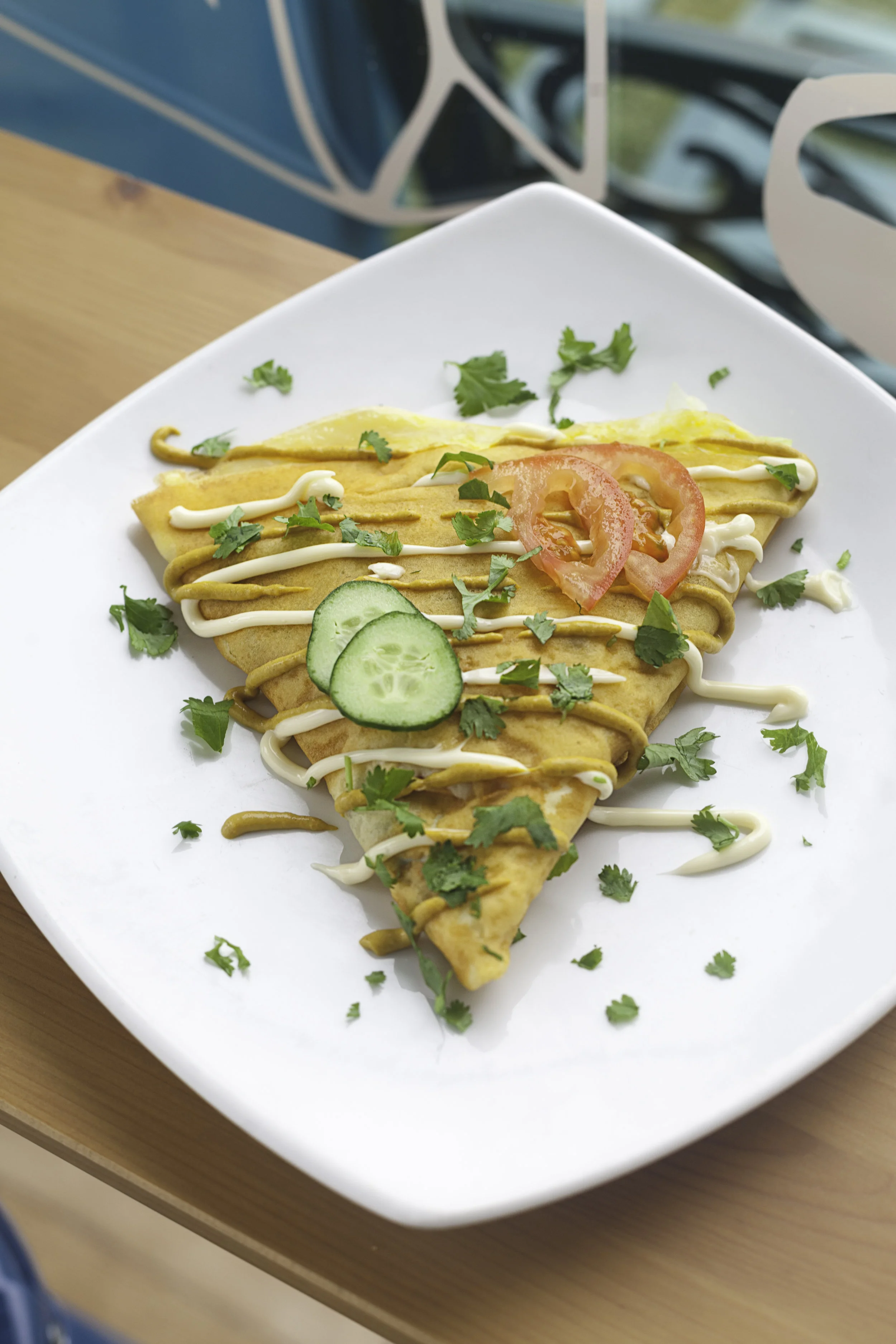 Salted crepe 