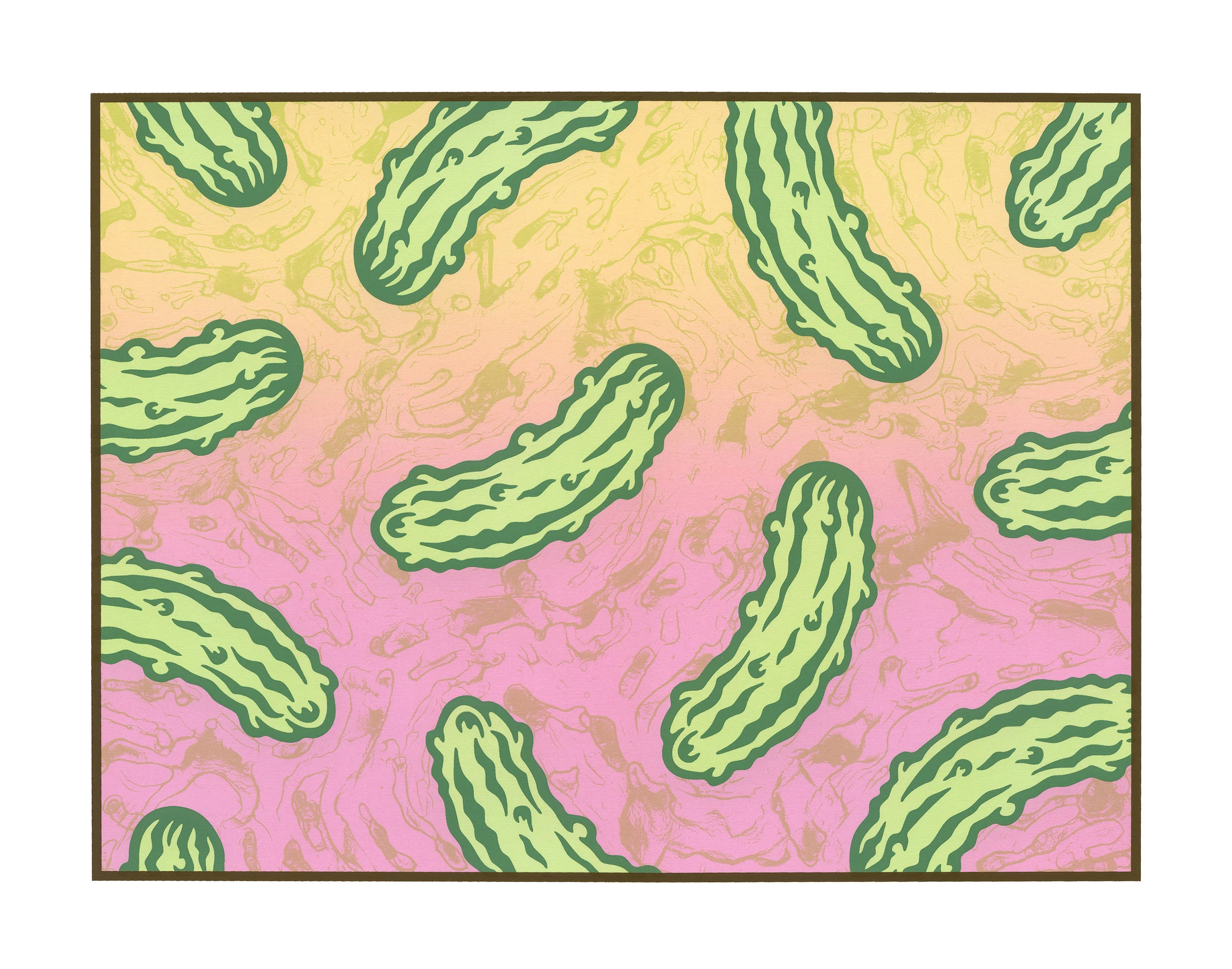Pickler 11” x 14” Screen print