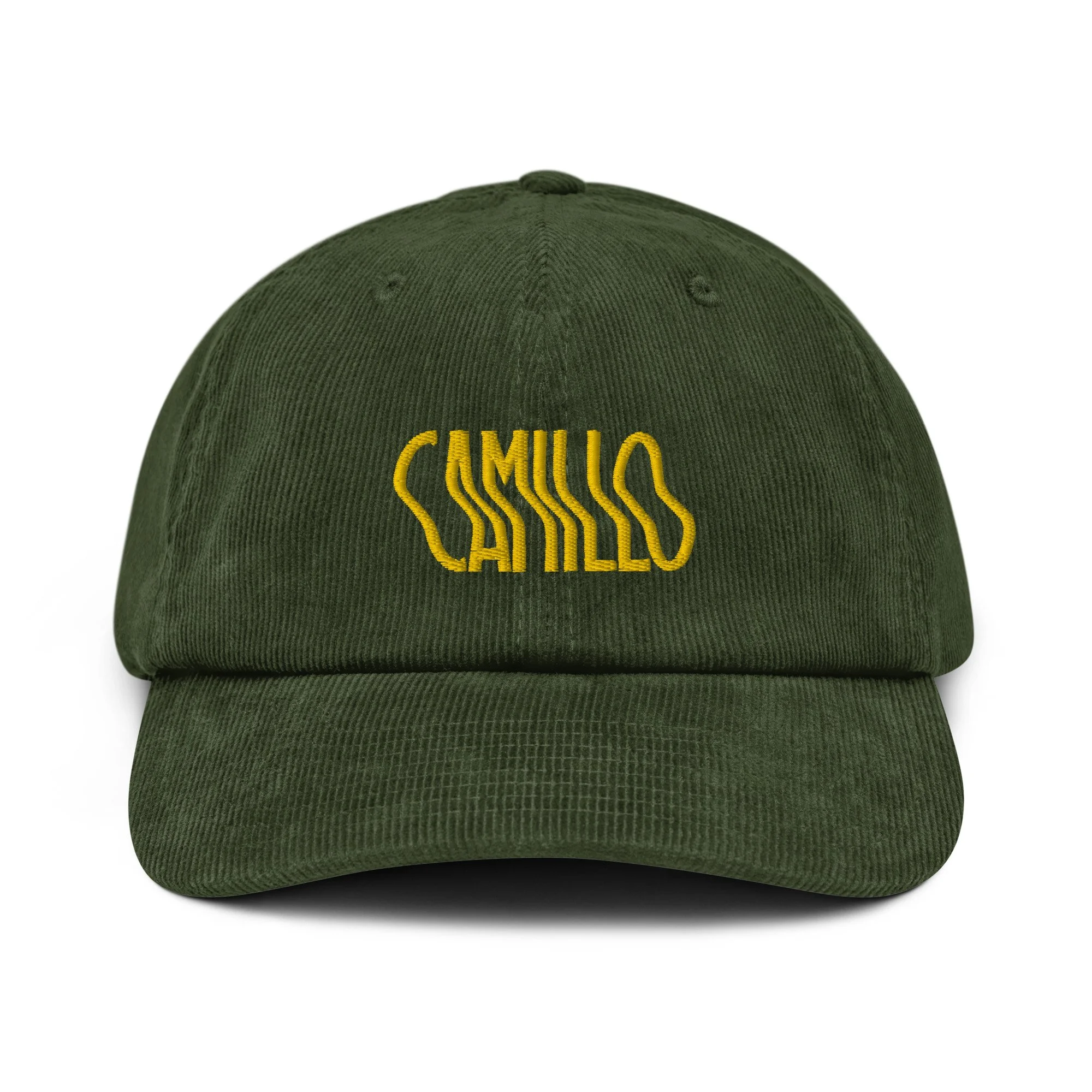 corduroy-hat-dark-olive-front-6568d0a97bc90.jpg