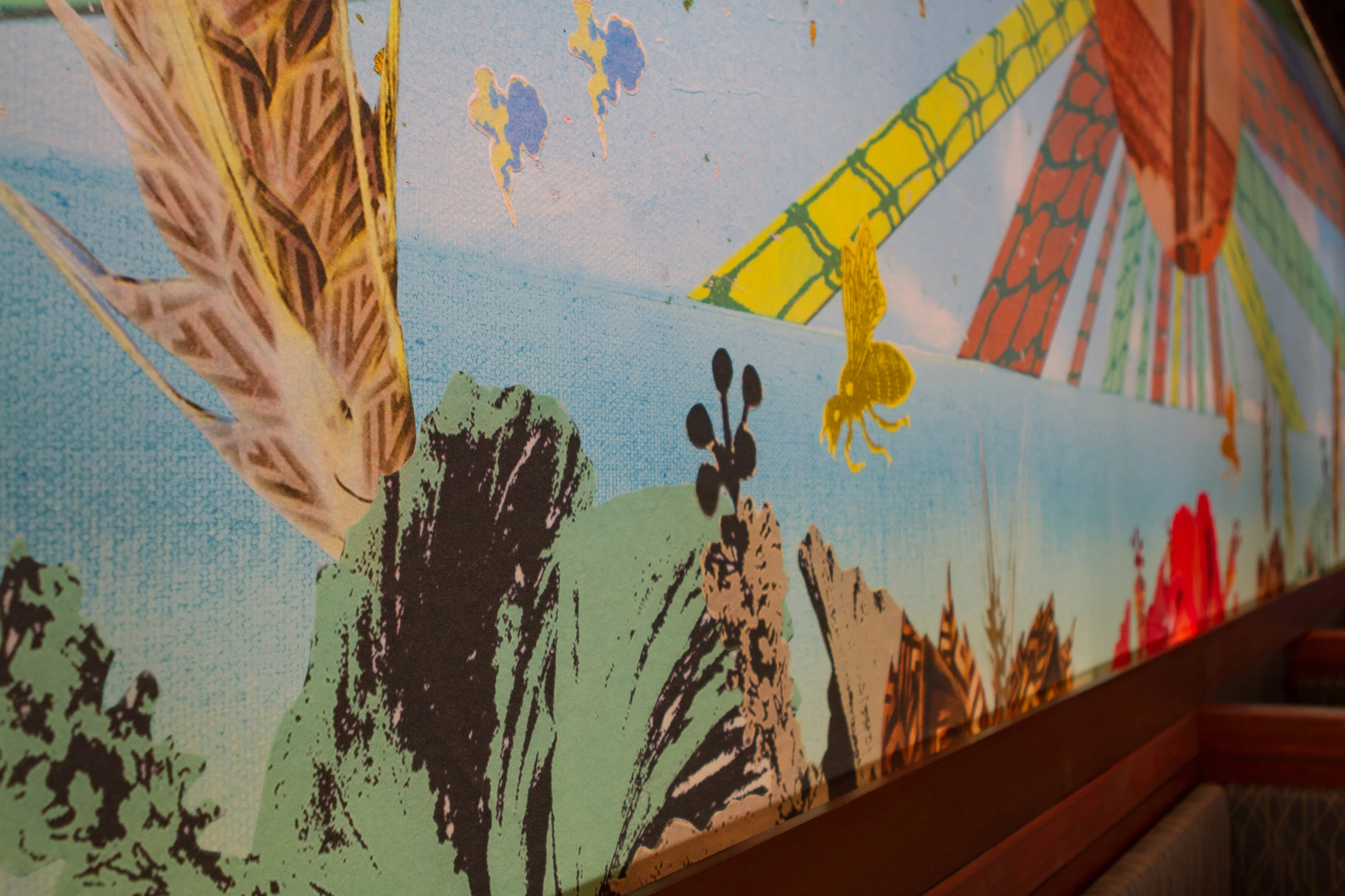 Maui Brewing Co. Waikiki - 64' x 8' Mural Commission - Detail (Copy)