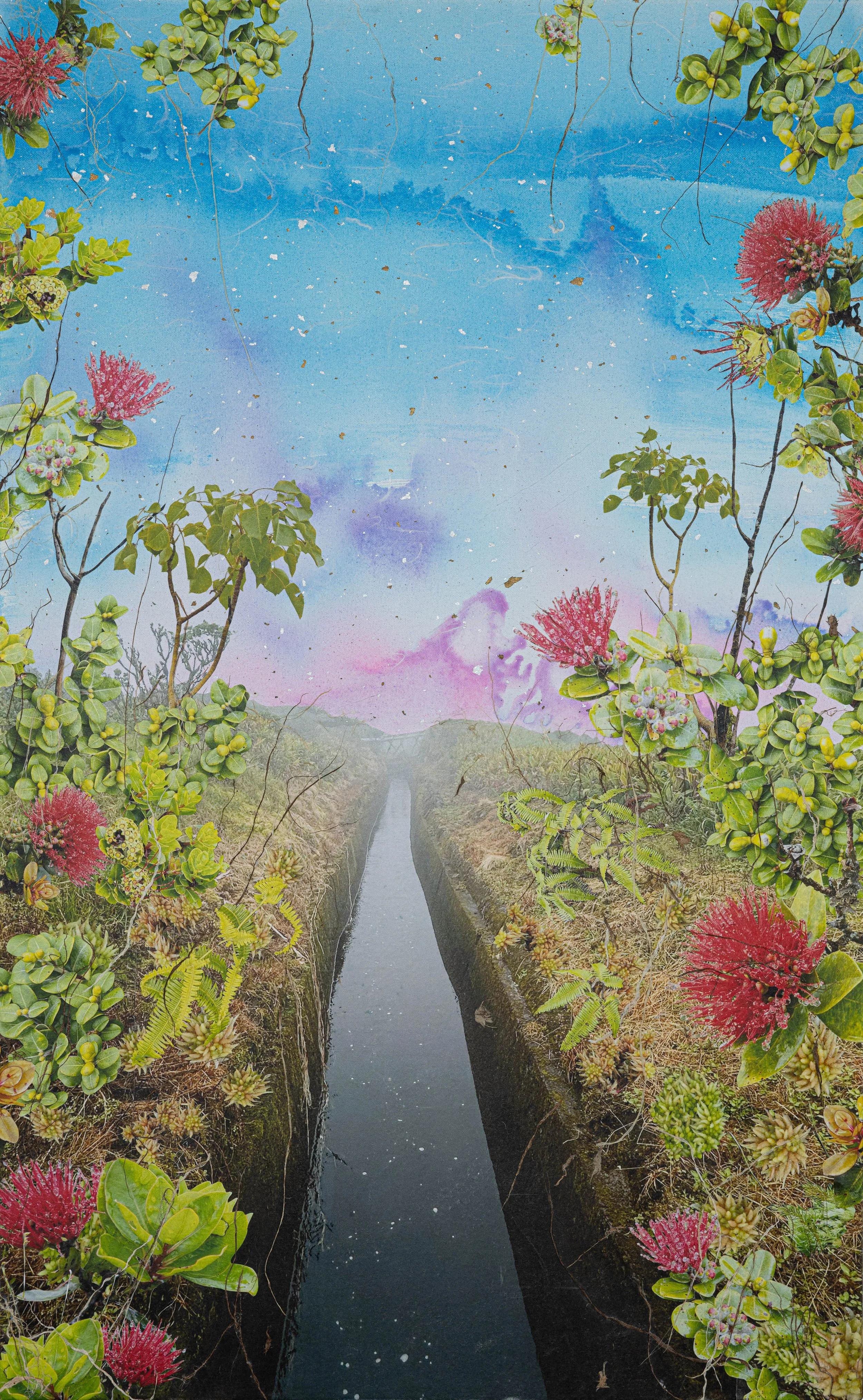 All the tears I have yet to cry, Kohala Ditch, 23" x 37"