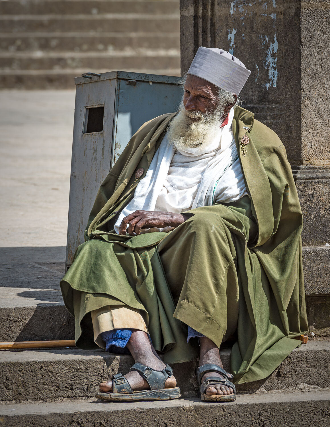 Old Man, Addis Ababa, Ethiopia