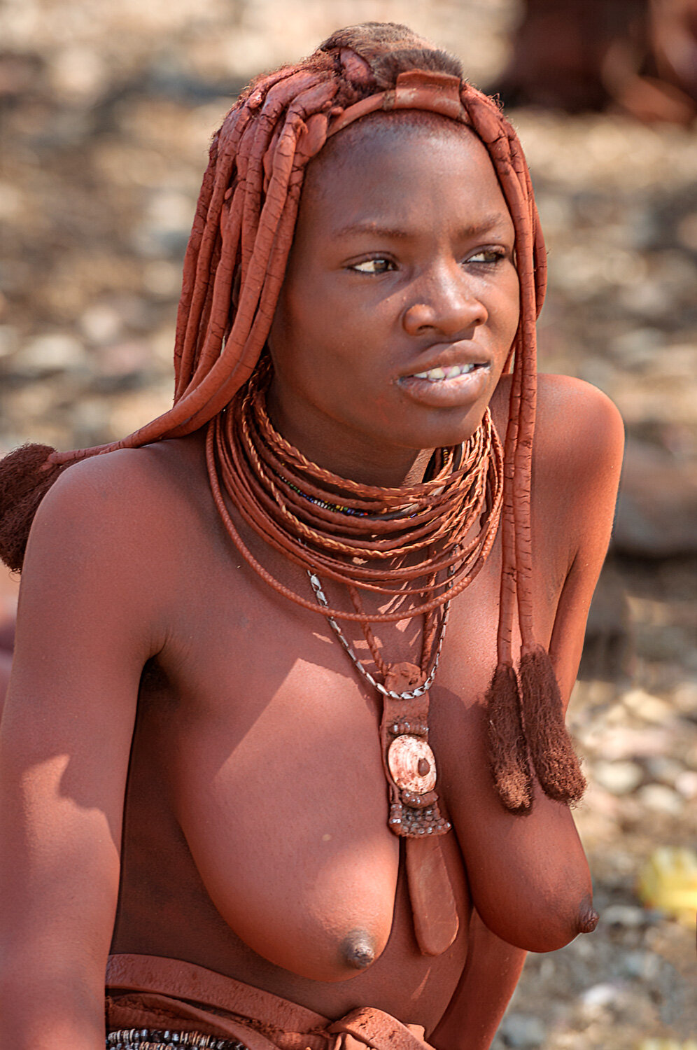 Young Himba Woman, Namibia