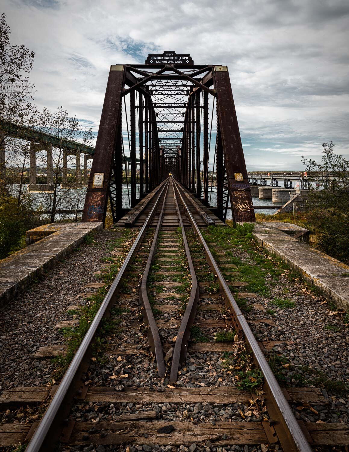 Old Railway Bridge, Sault Ste Marie, Canada