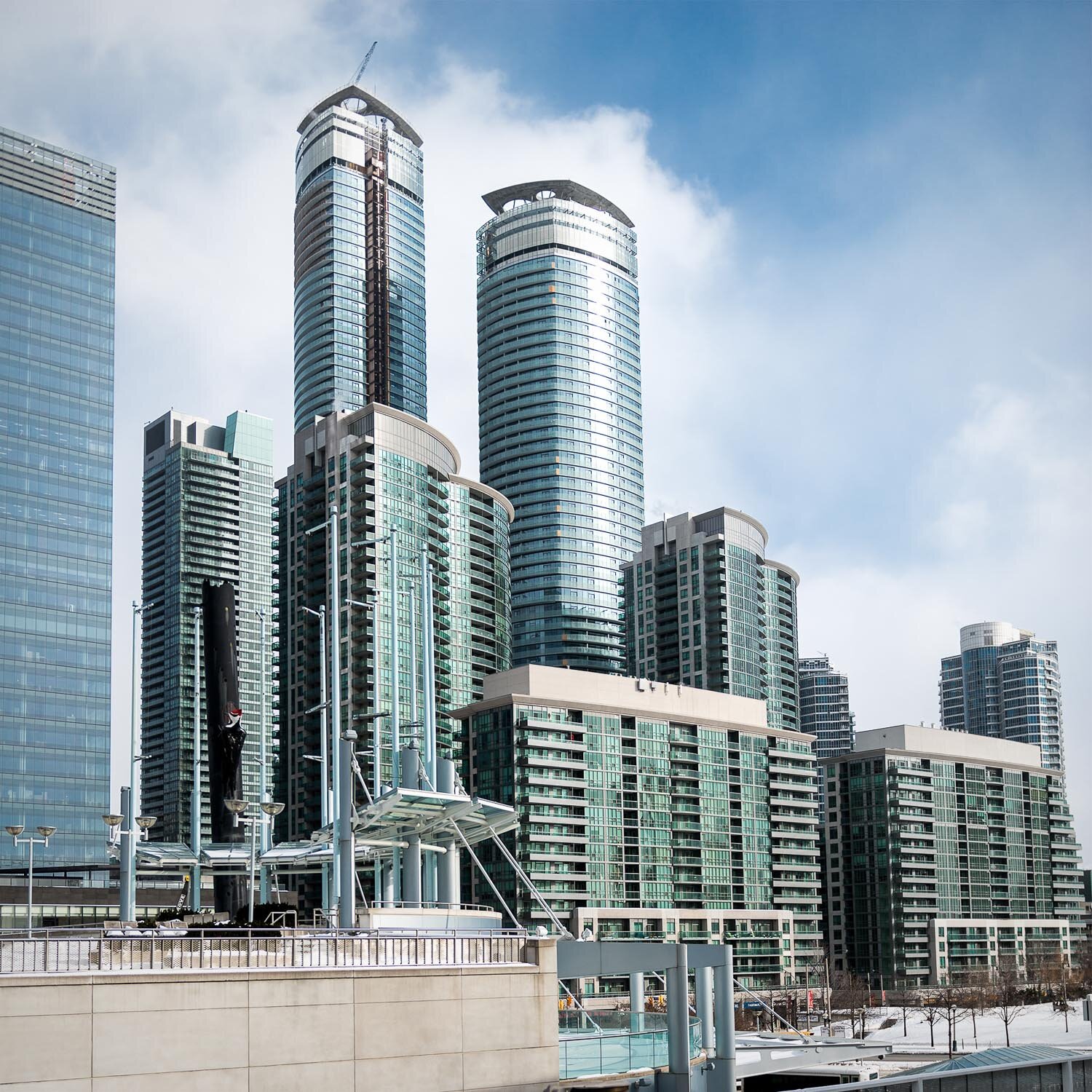 Highrise buildings, Toronto, Ontario, Canada