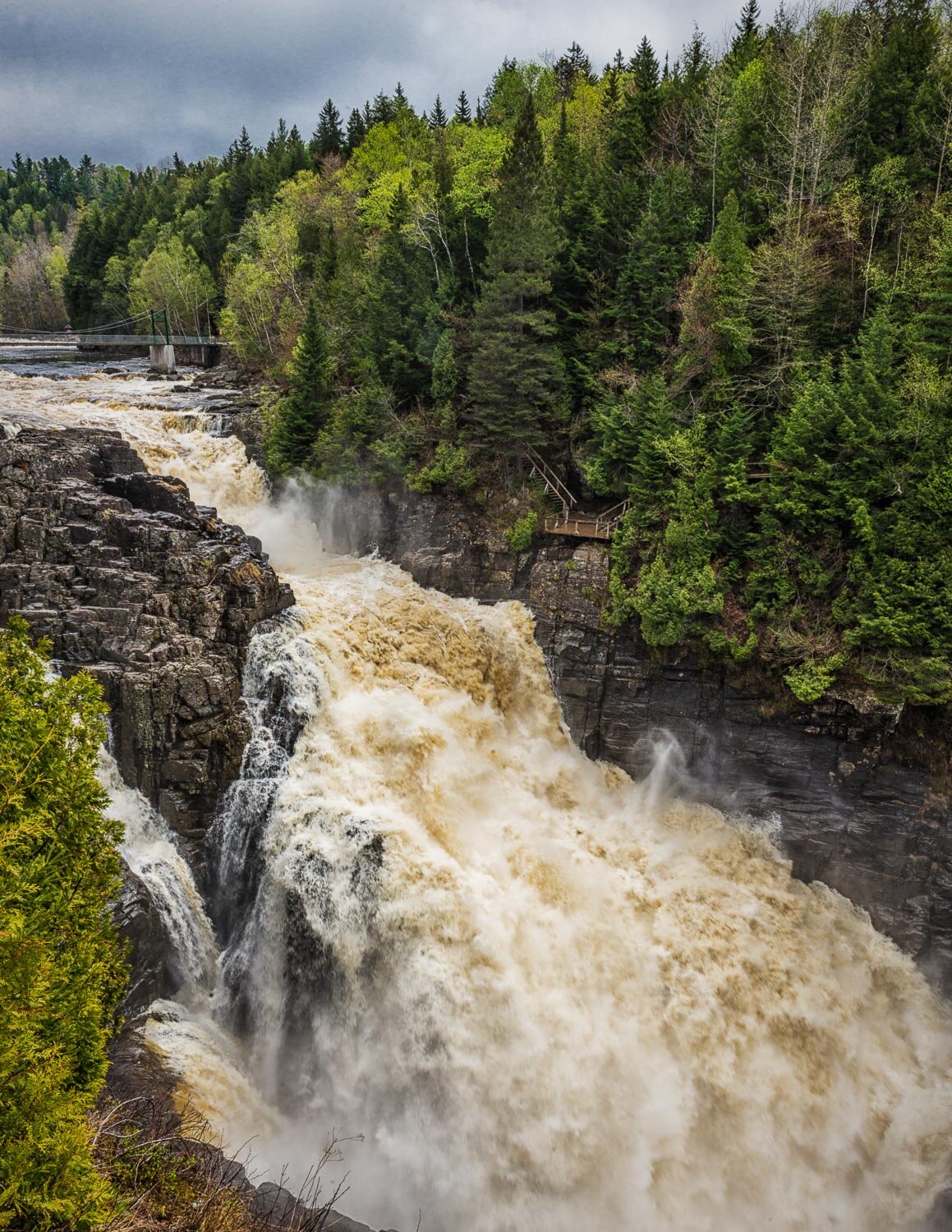 Ste Annes Falls, Beaupre, Quebec, Canada