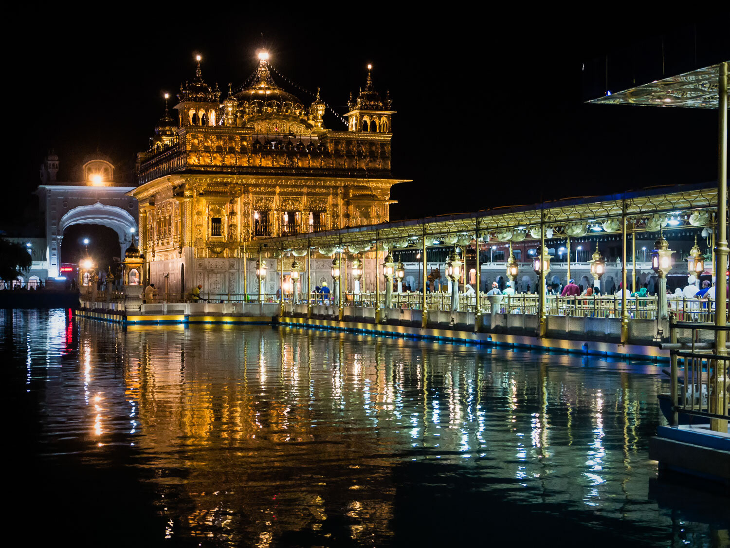 Golden Temple at Amritsar, India