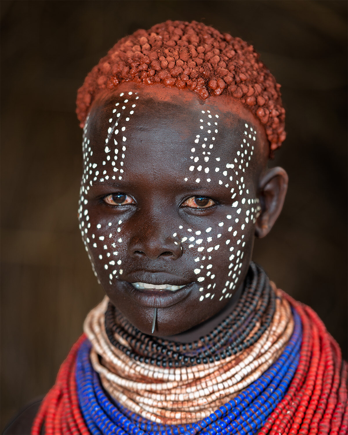 Young Karo Woman, Omo Valley, Ethiopia