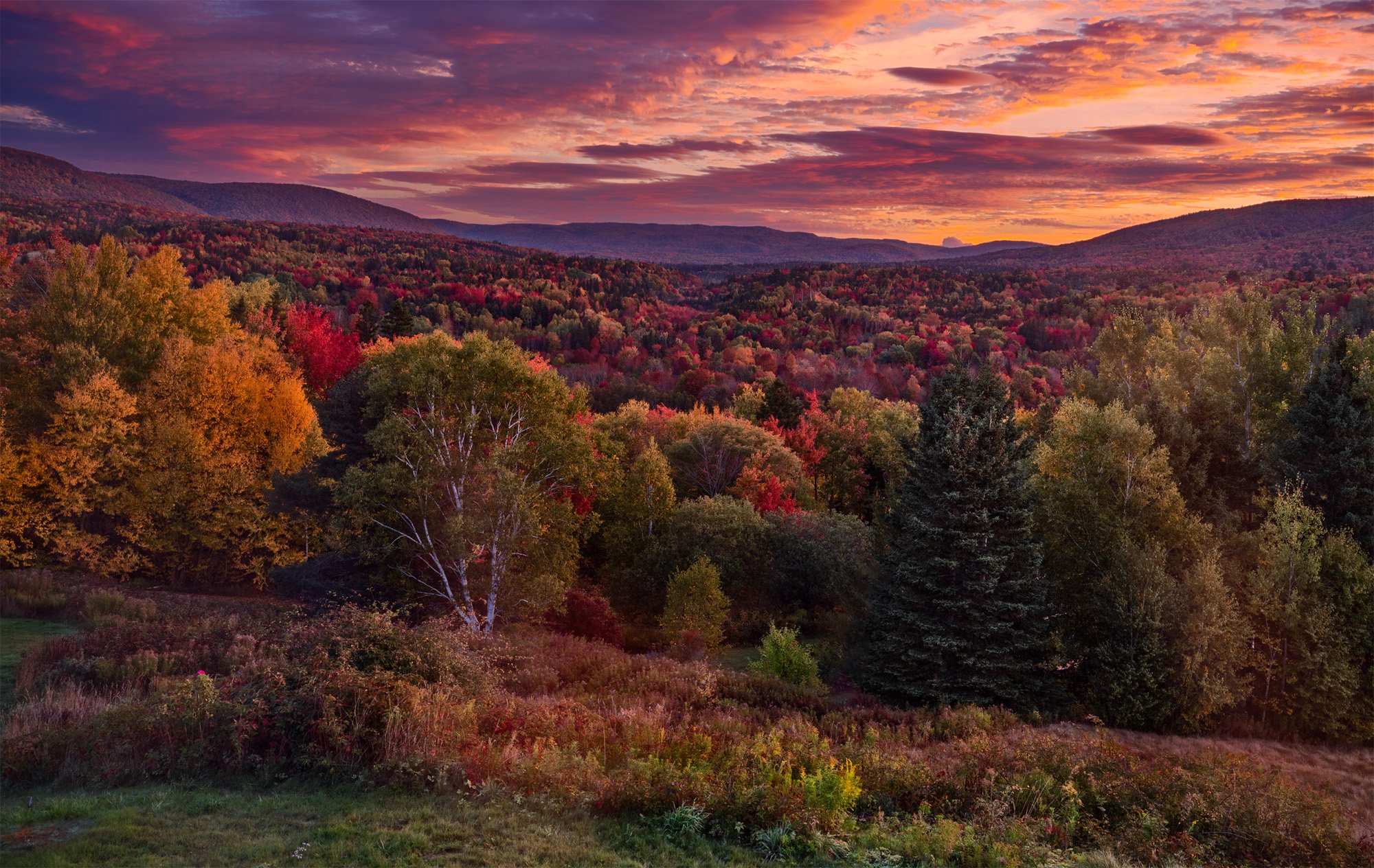 Autumn Sunrise - Cabot Trai