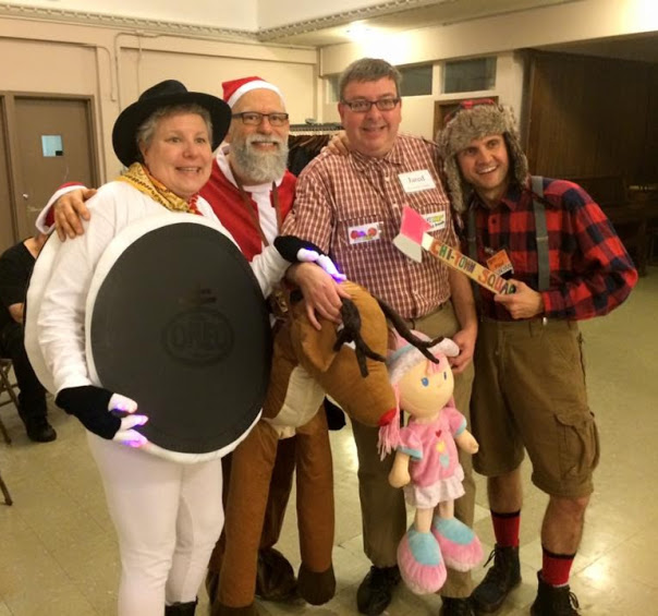   Gloria, Rich, Bob and Paul, Halloween Dance 2015  