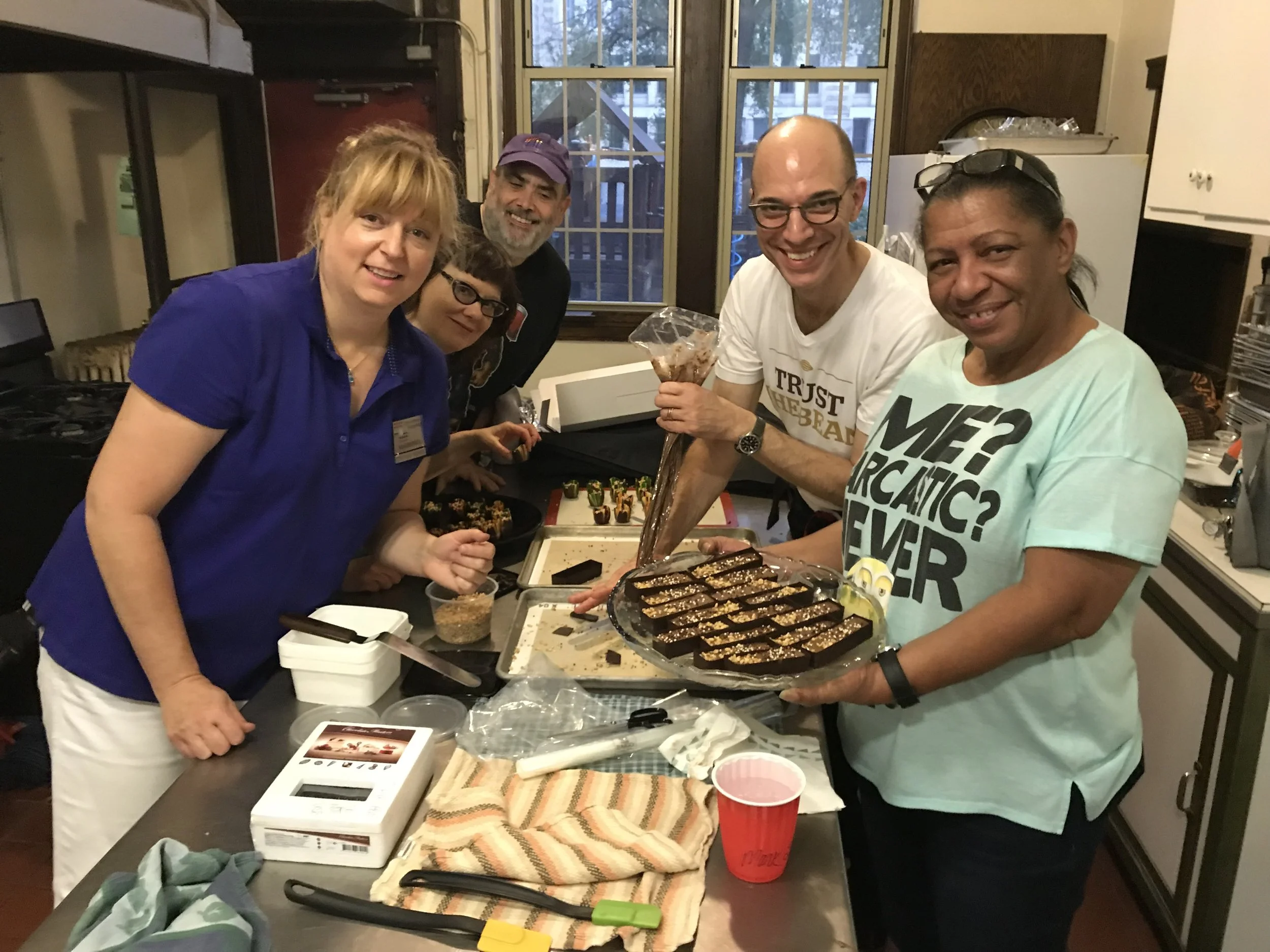 Marimonica, Diva, Michael, Mark and Sandi, Crossfire 2017, Oct 6, 2017