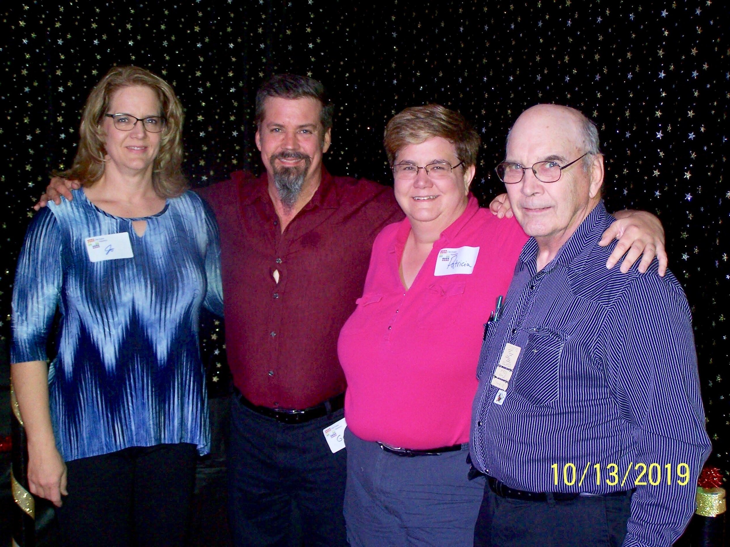   Jo Wahle, George Wahle, Patricia Wahle, and Myron Wahle  