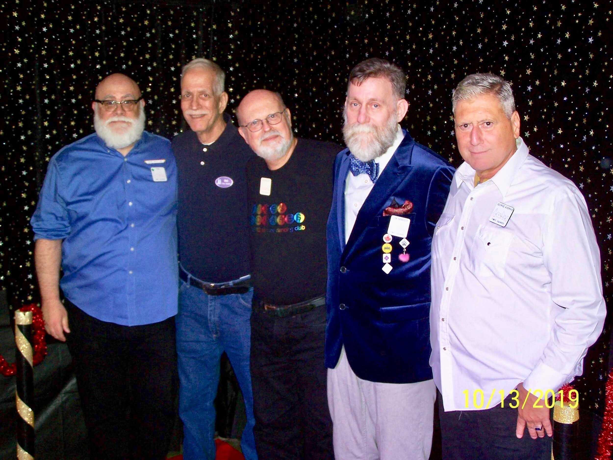   Ping, Bill Wolf, Bob Bauer, Jim Babcock, and George Voorhis  