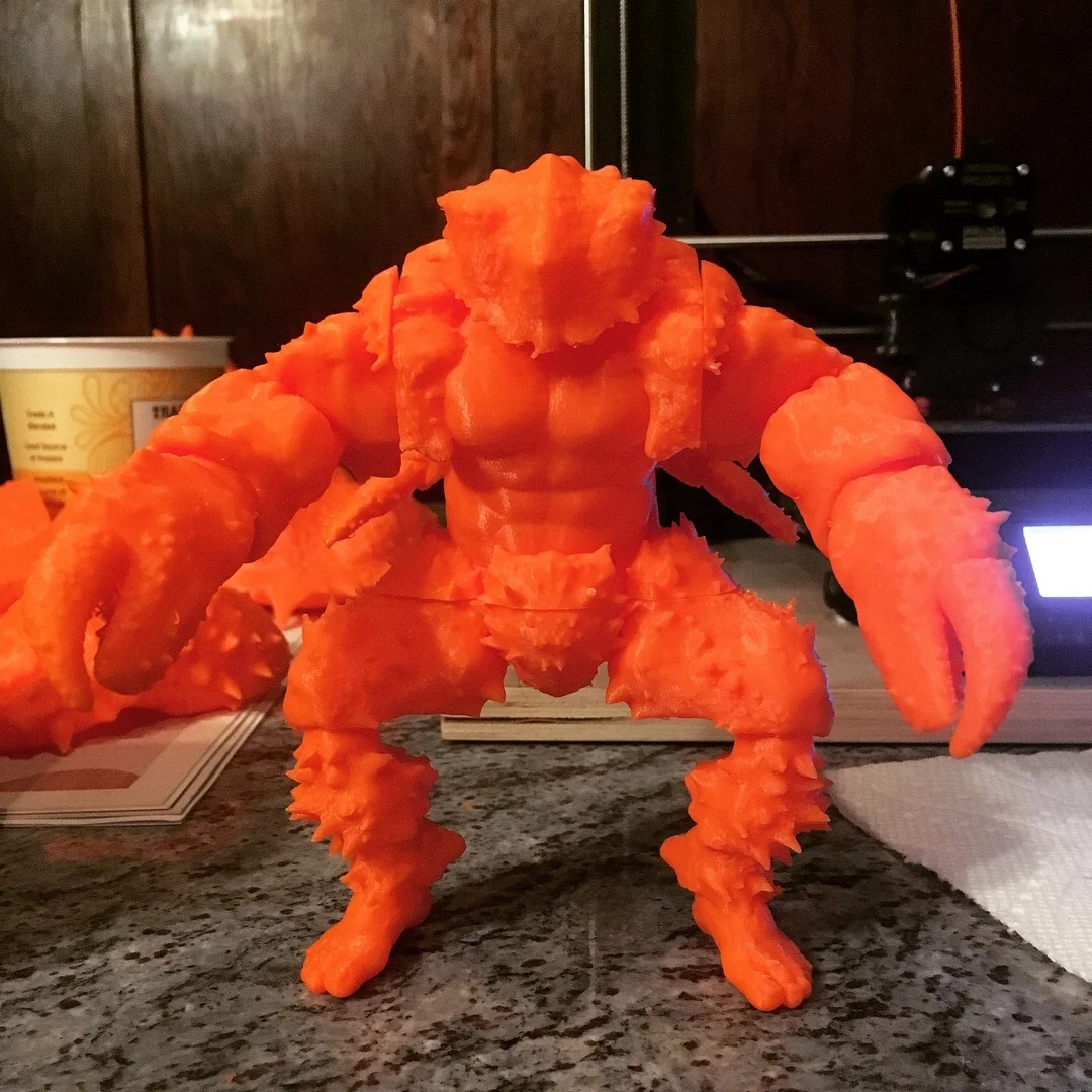 3D printed prototype.