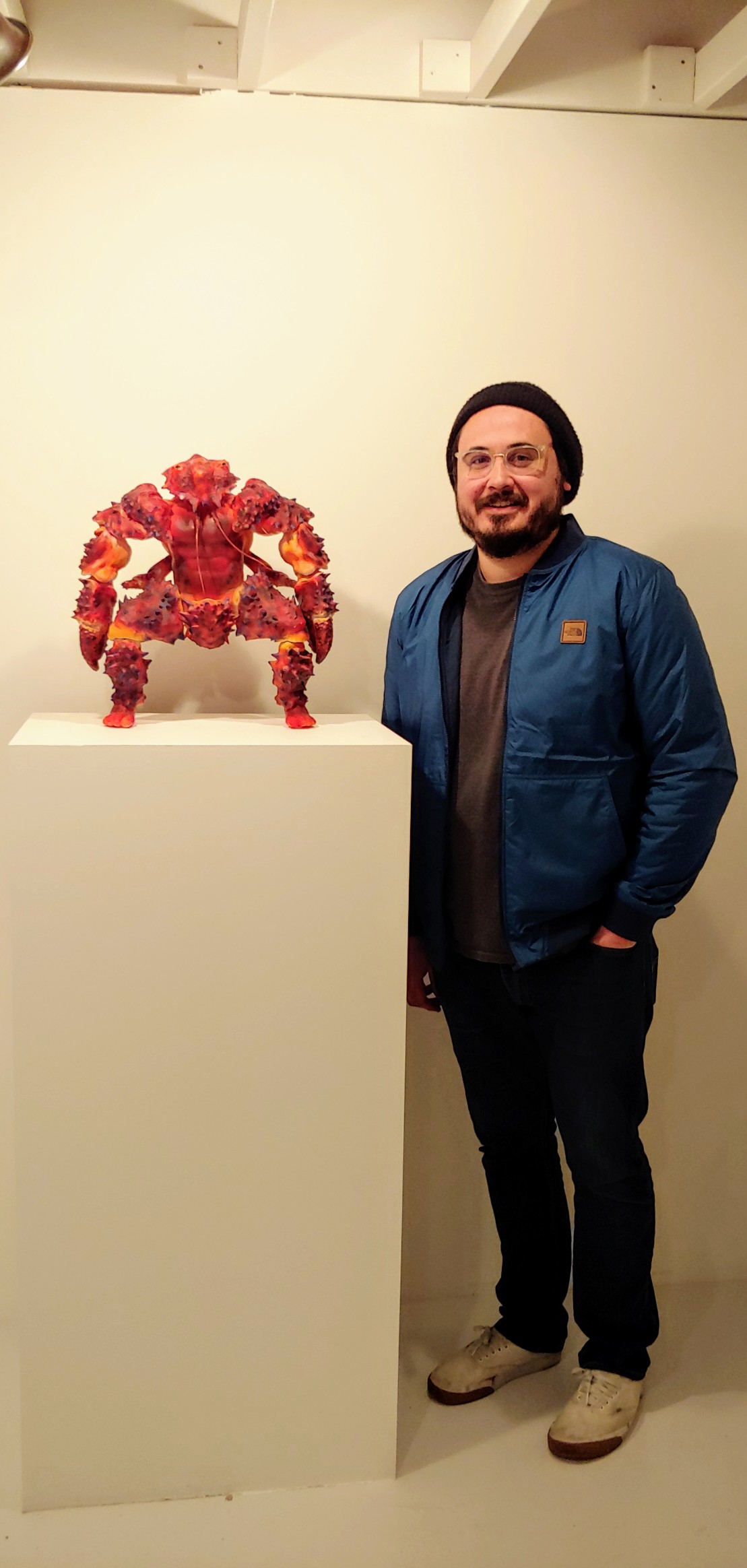 Matt Acosta for scale.