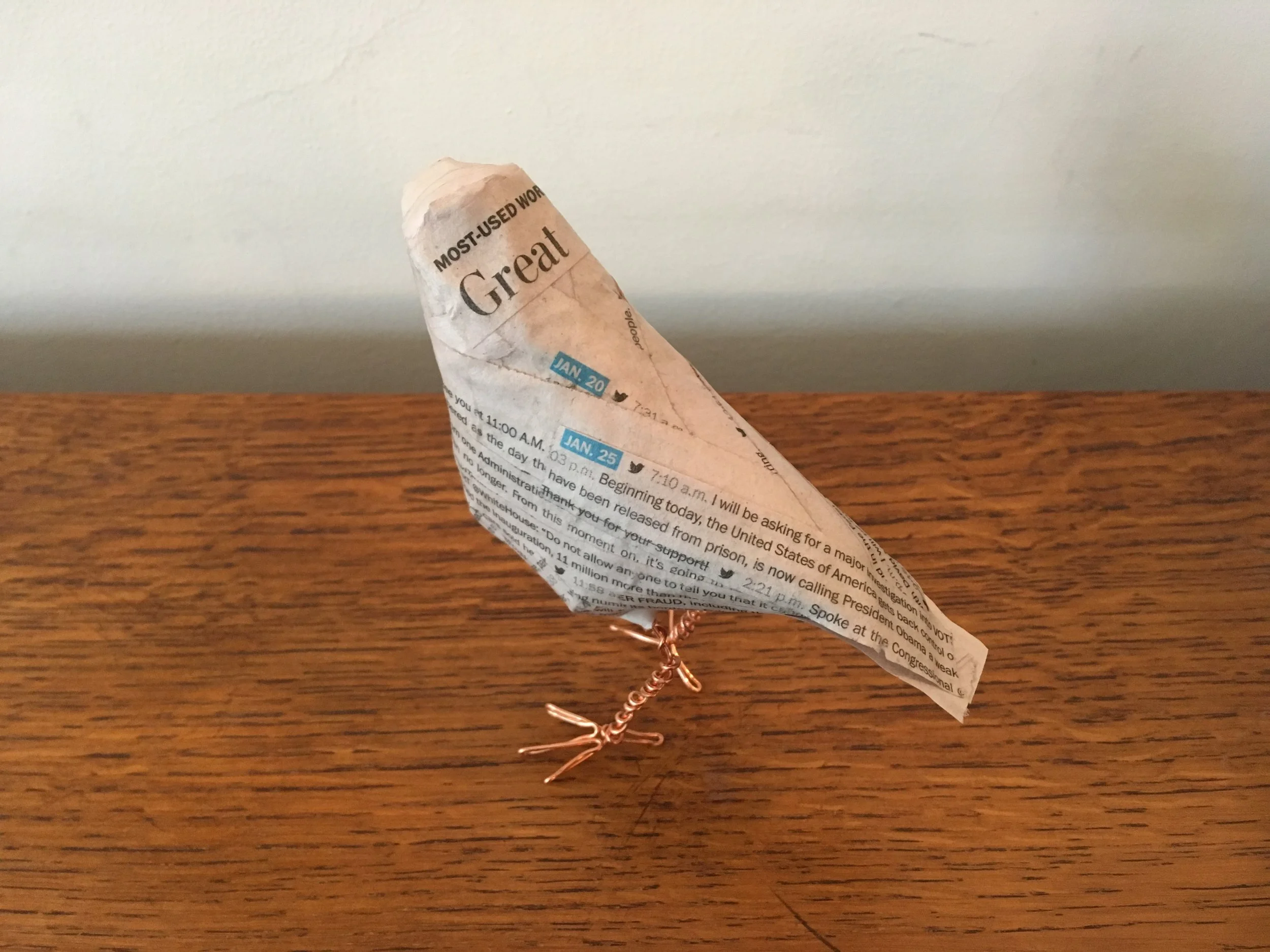 First 100 Days of Tweets ("Tweetie") bird #1