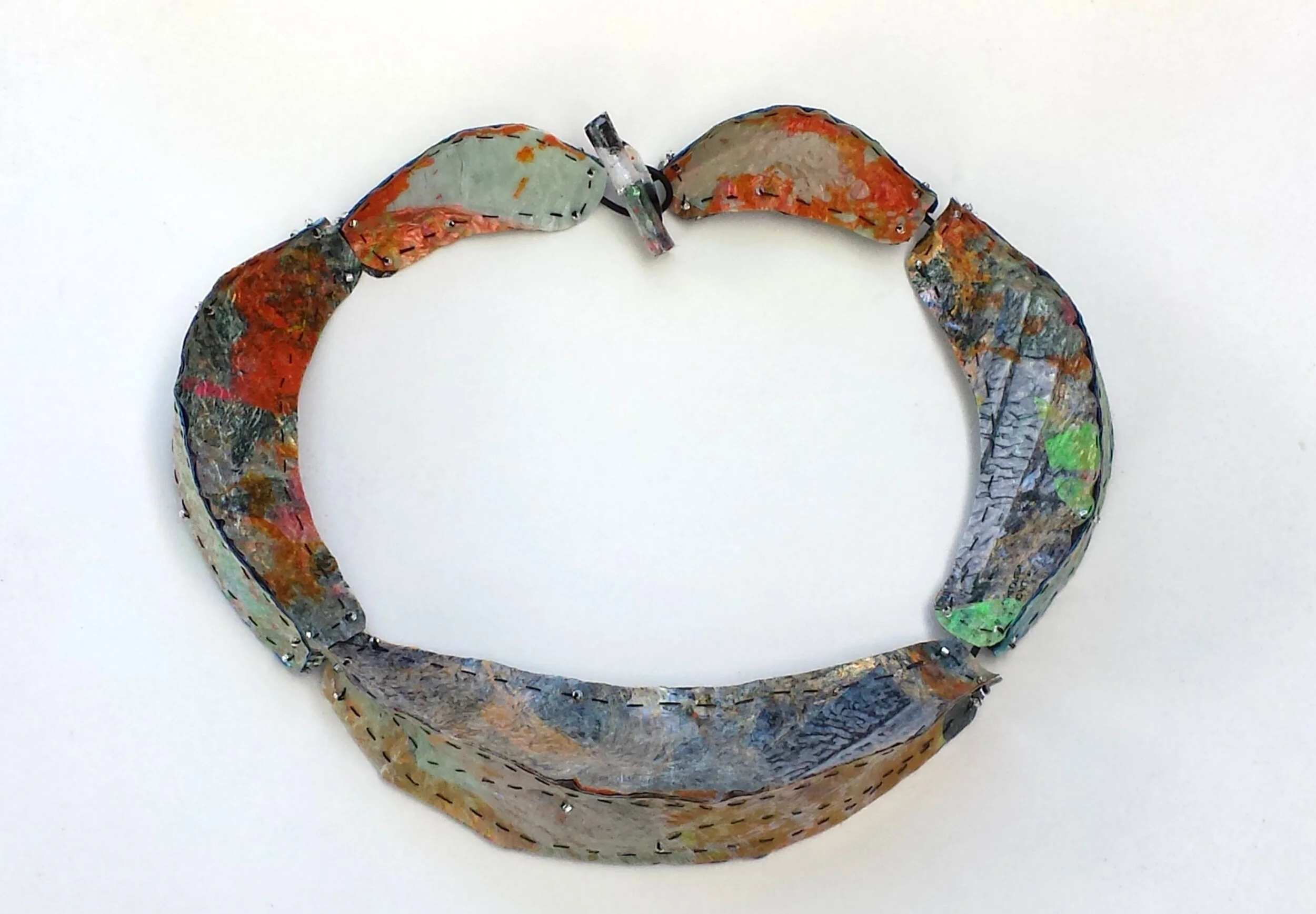 Reversible Sewn Necklace side 2